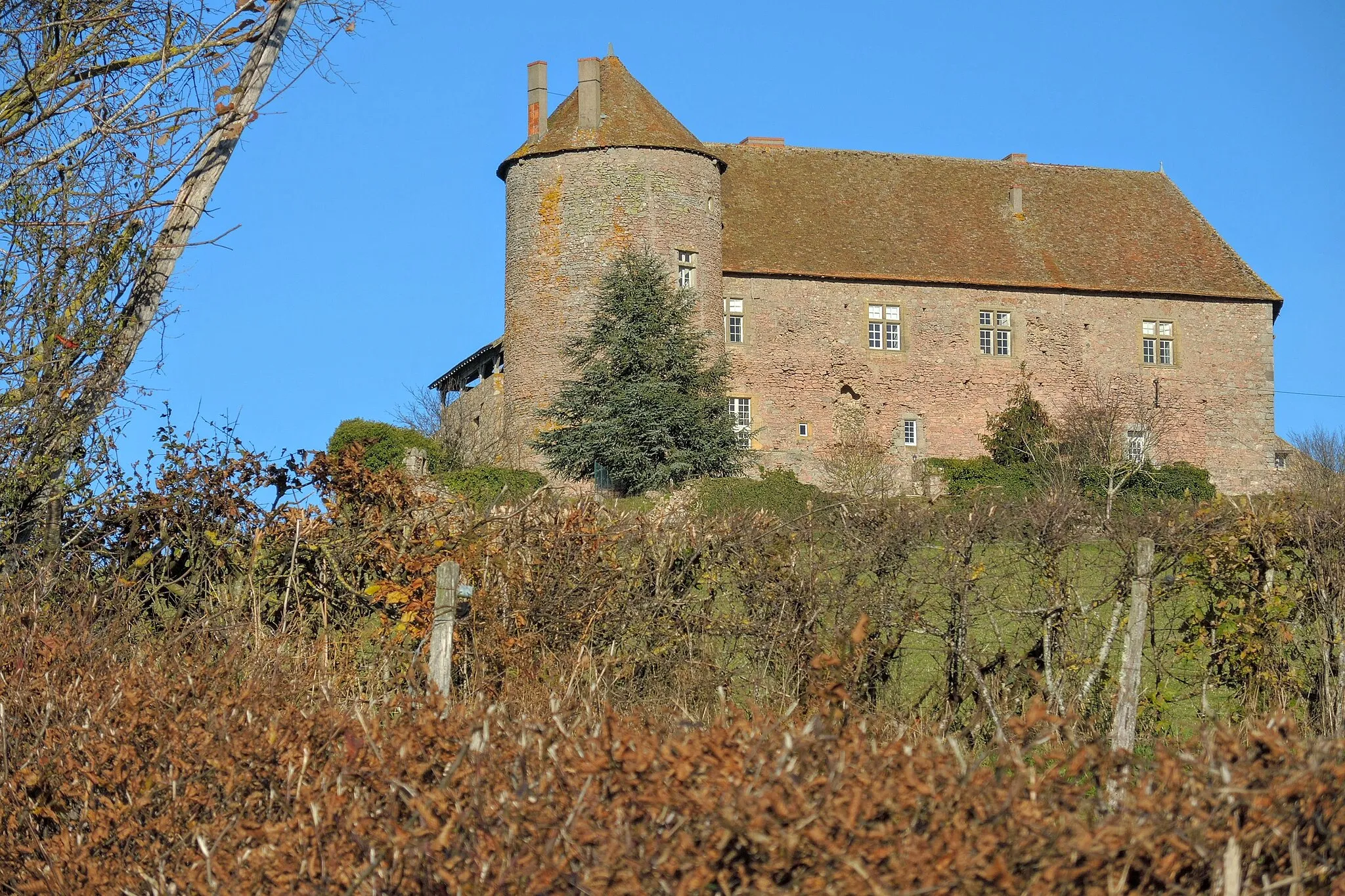 Photo showing: Château ( et ferme )