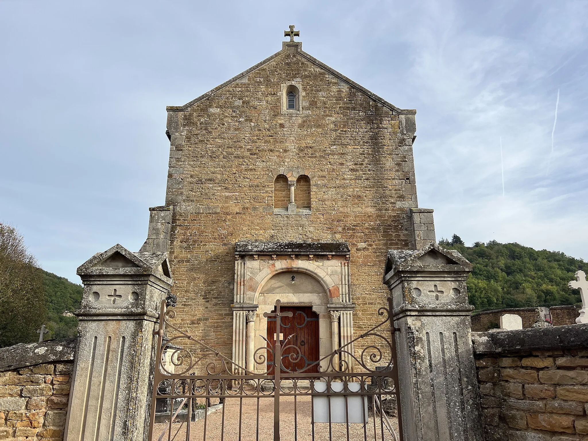 Photo showing: Église Notre-Dame de l'Assomption, La Chapelle-sous-Brancion.