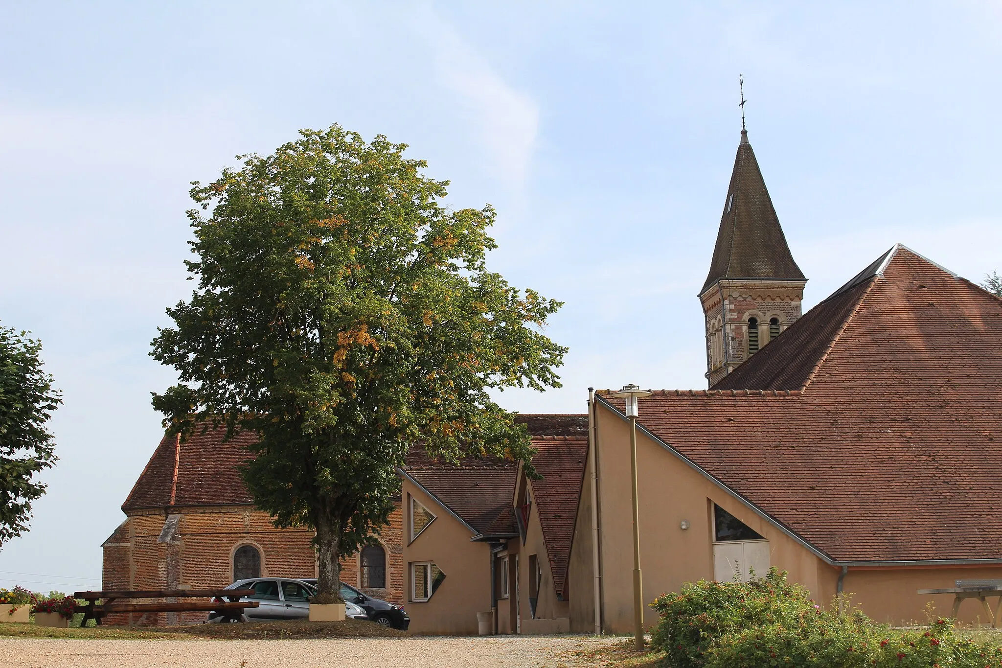 Photo showing: Église Saint-Thècle de La Chapelle-Thècle.