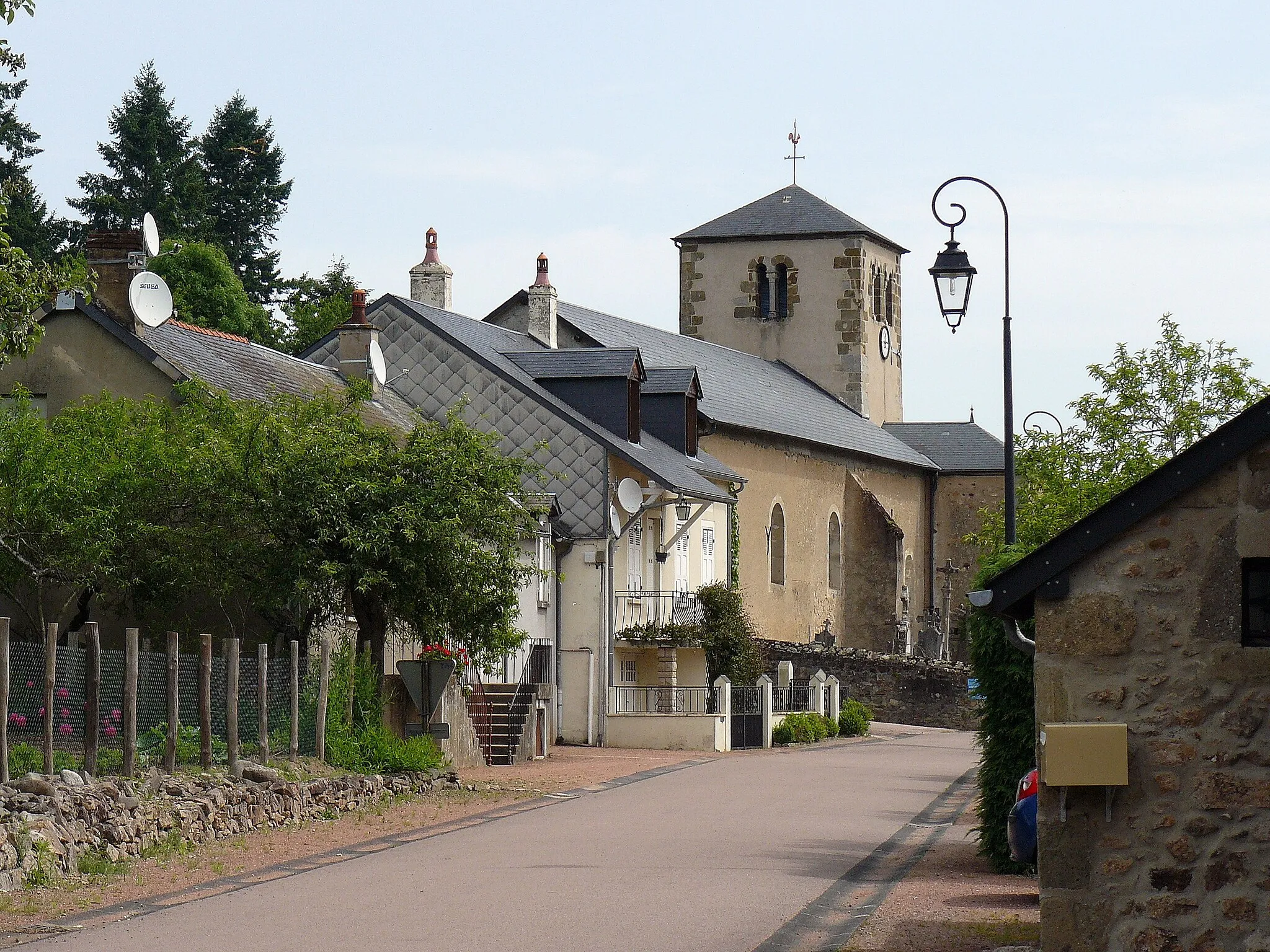 Photo showing: La Celle-en-Morvan (Saône-et-Loire, France)