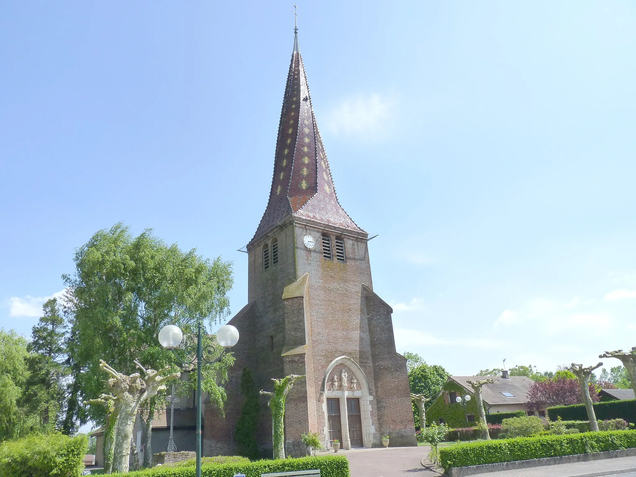 Photo showing: Church of Mervans (Saône-et-Loire, Burgundy, France)