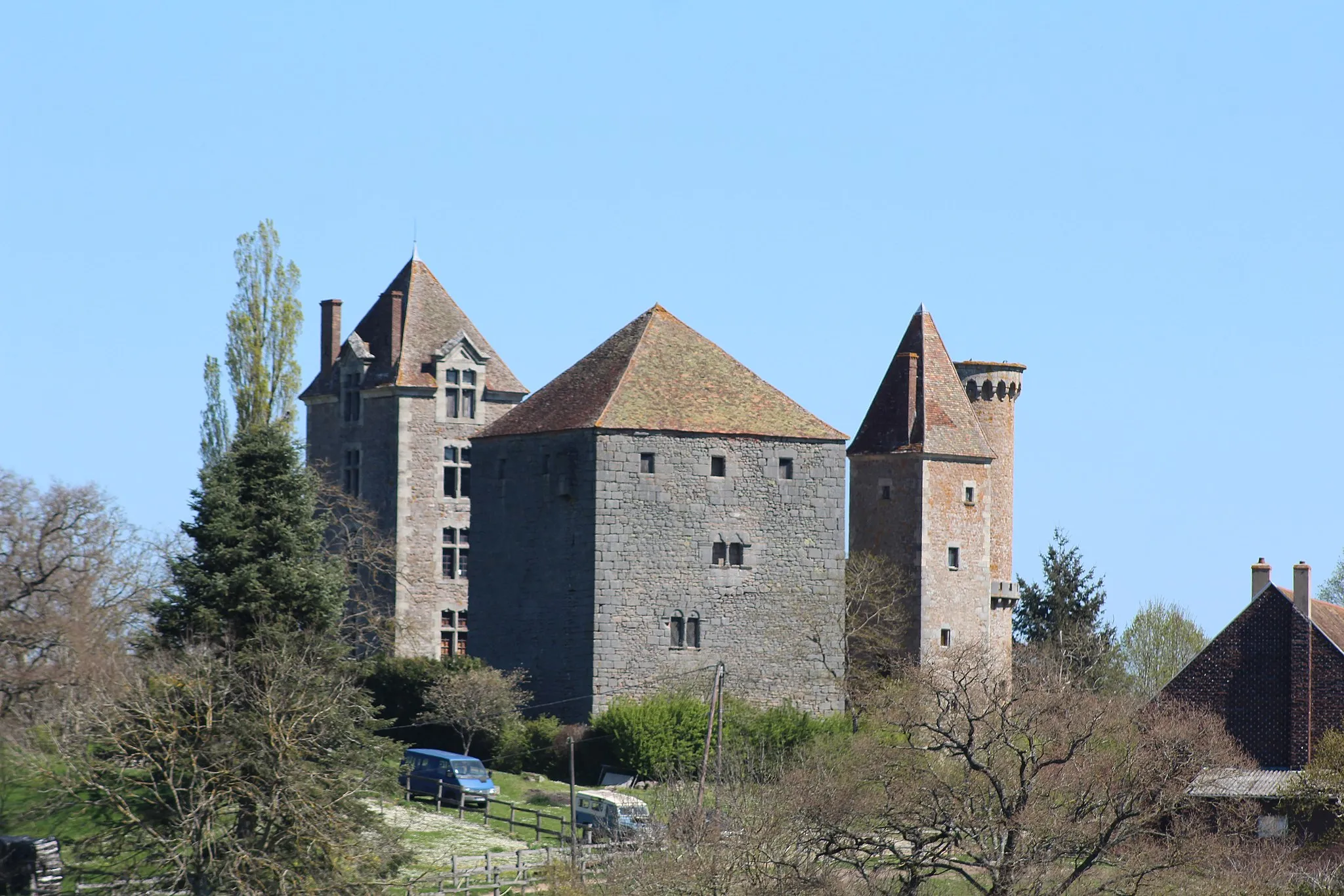 Photo showing: Château de Marigny, Marigny, Saône-et-Loire.