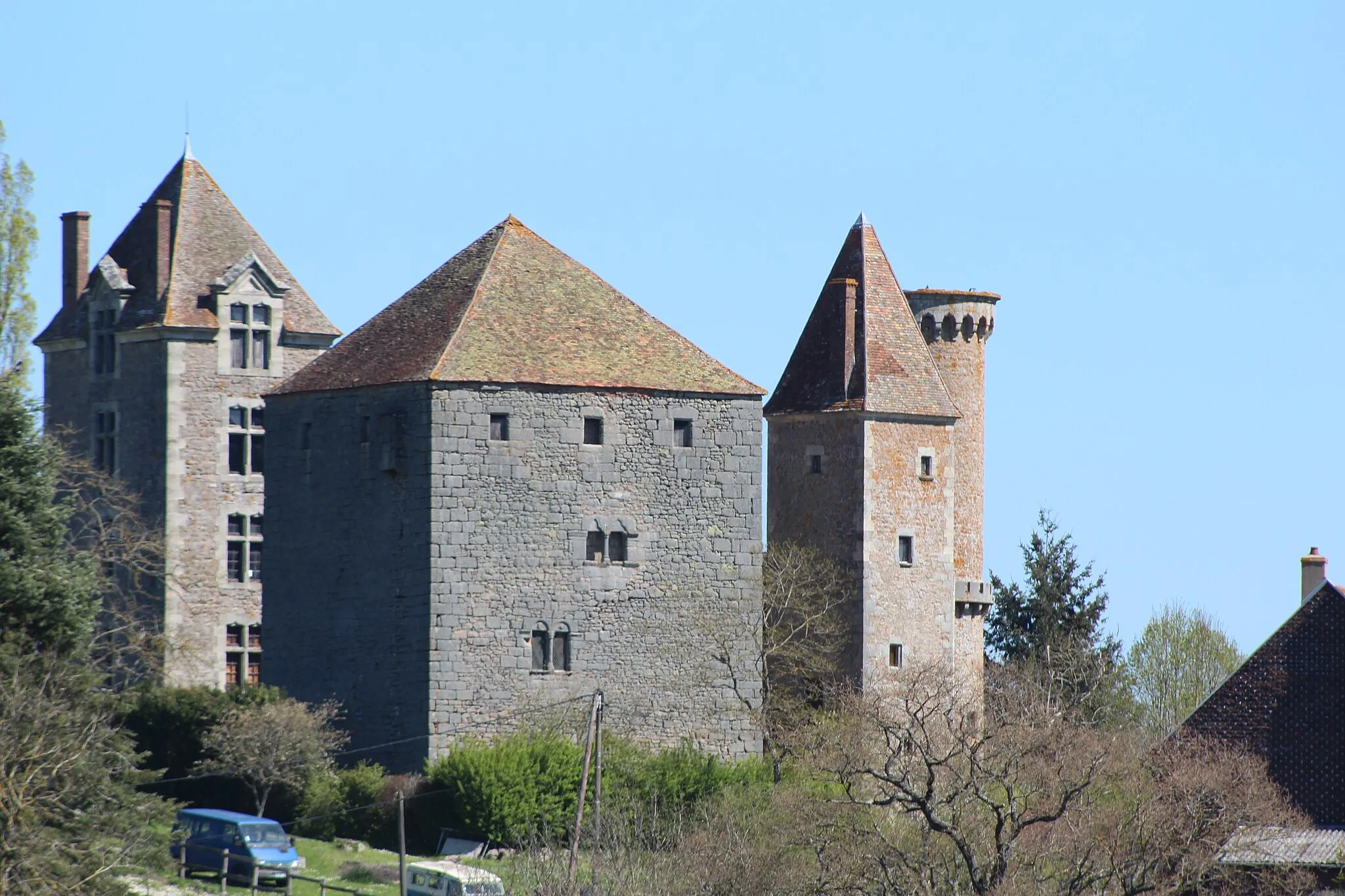 Photo showing: Château de Marigny, Marigny, Saône-et-Loire.