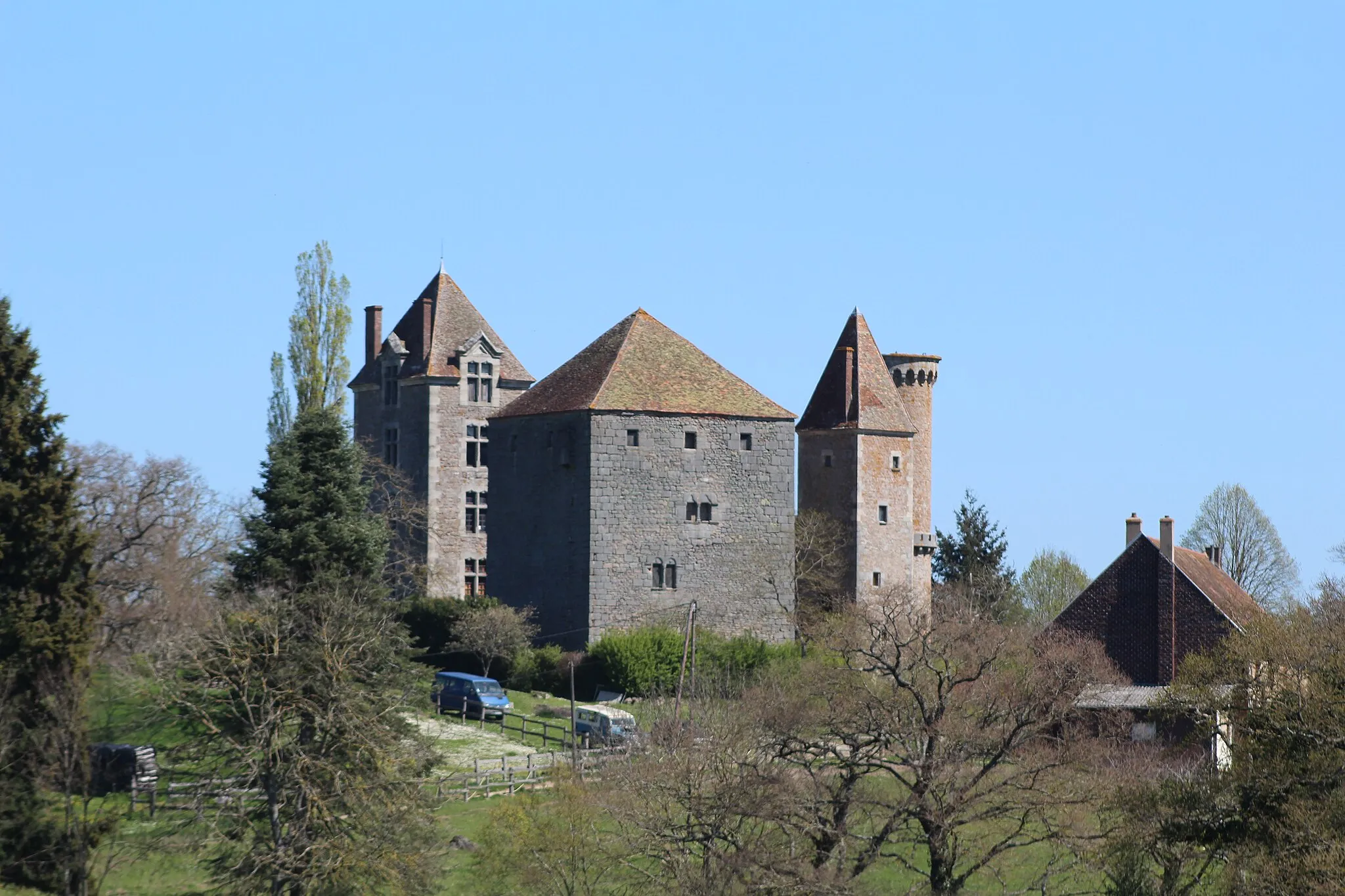 Photo showing: Château de Marigny, Marigny, Saône-et-Loire.