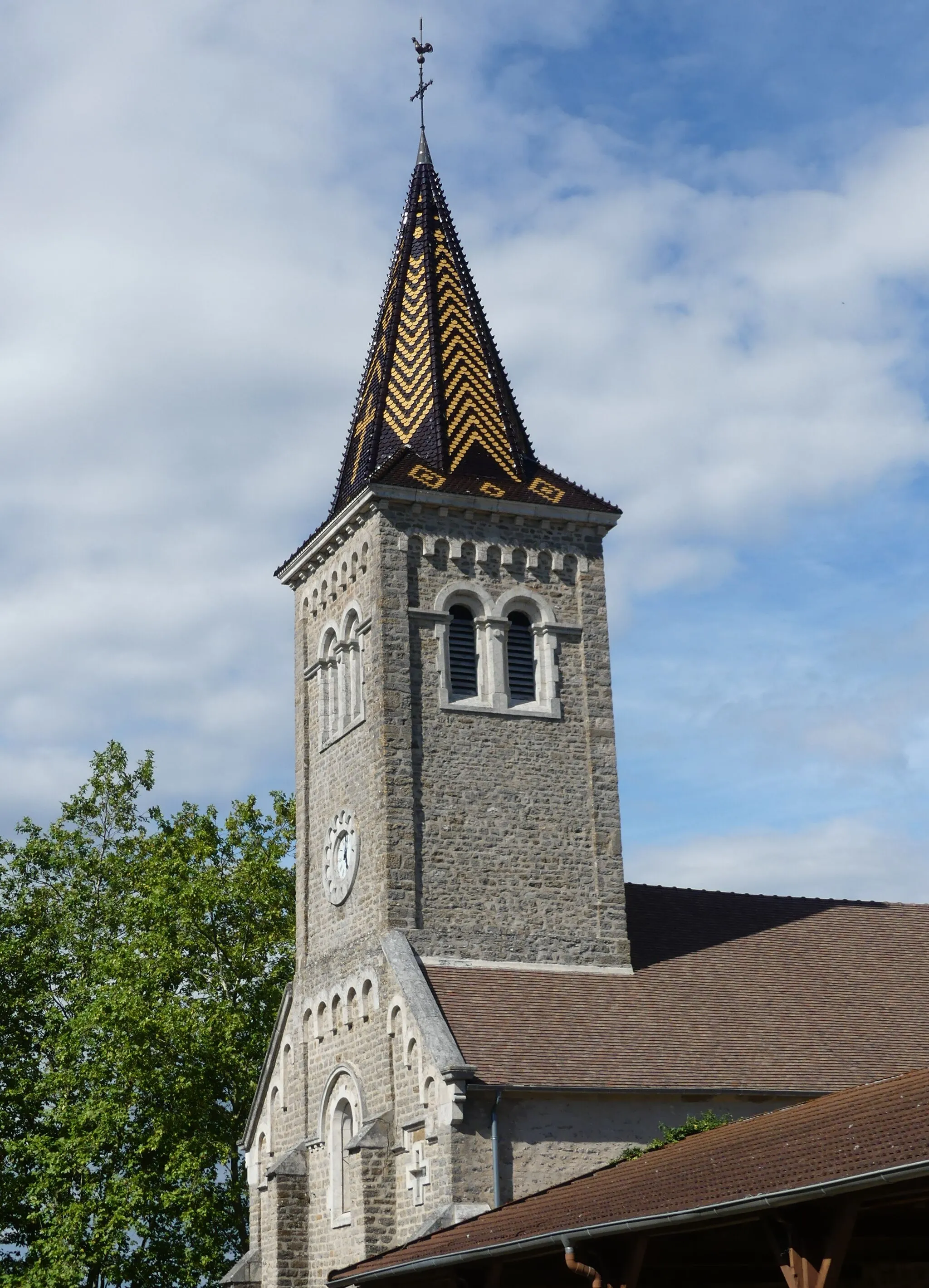 Photo showing: Eglise de Moroges en Saône-et-Loire