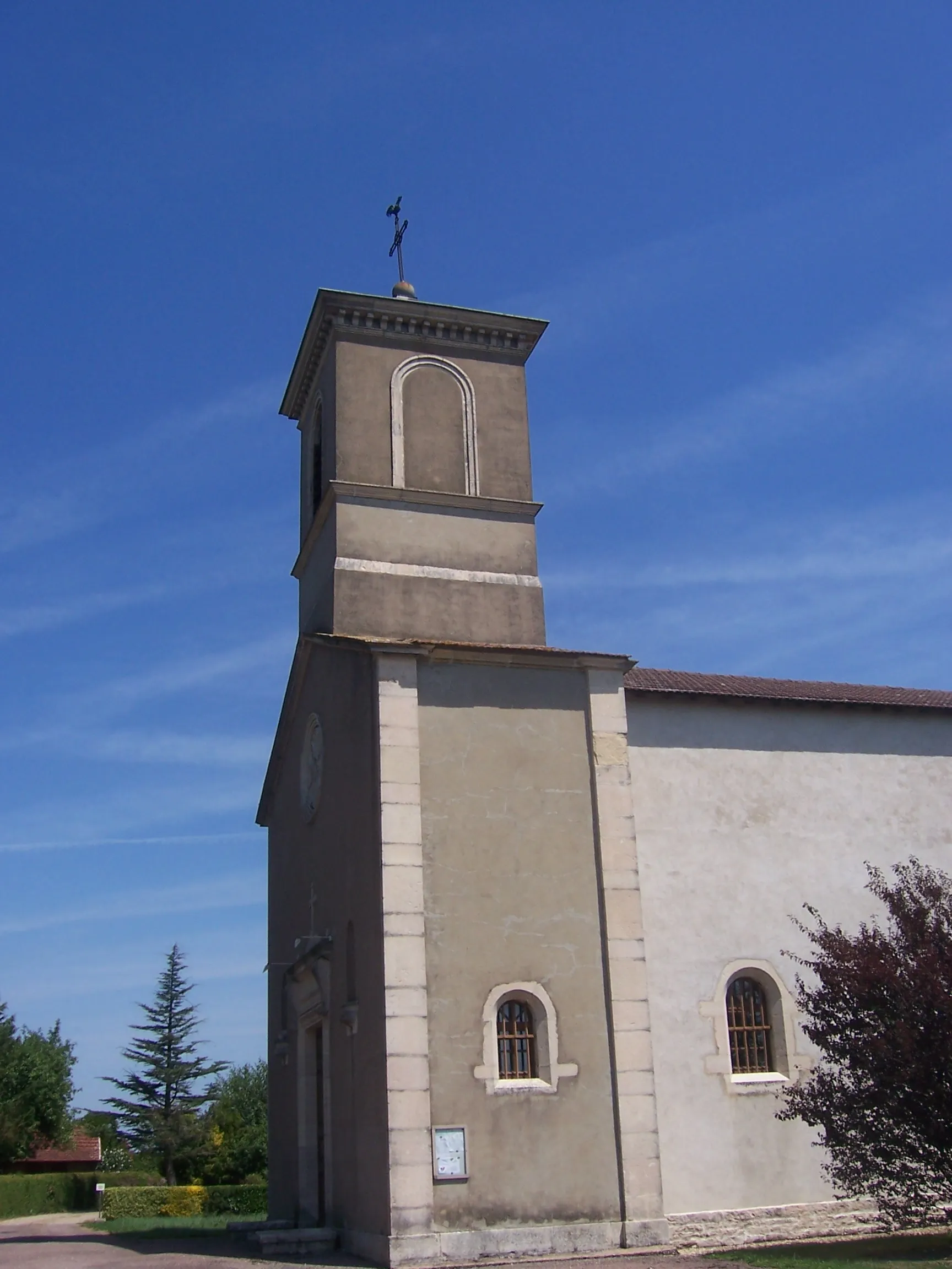 Photo showing: Eglise de Saint-Didier-en-Bresse