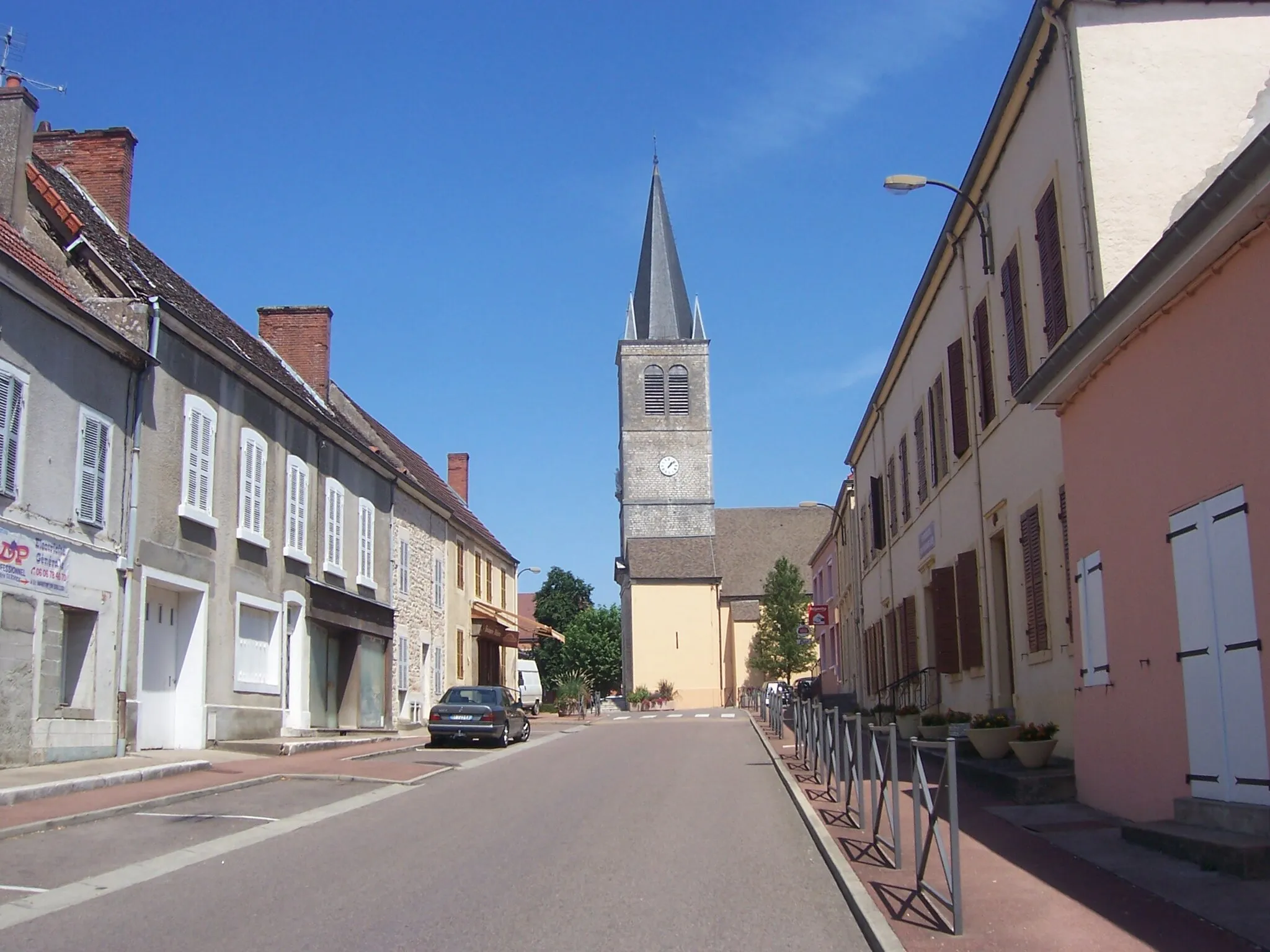 Photo showing: Eglise de Saint-Martin-en-Bresse