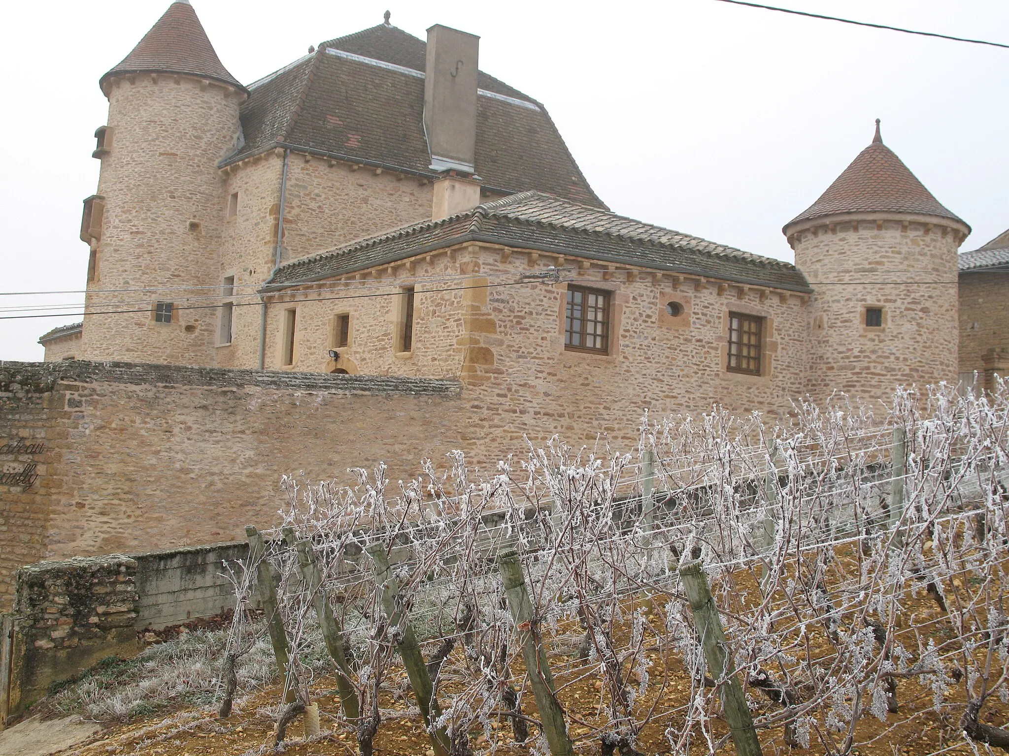 Photo showing: château de Pouilly - Fuissé (Saône-et-Loire)