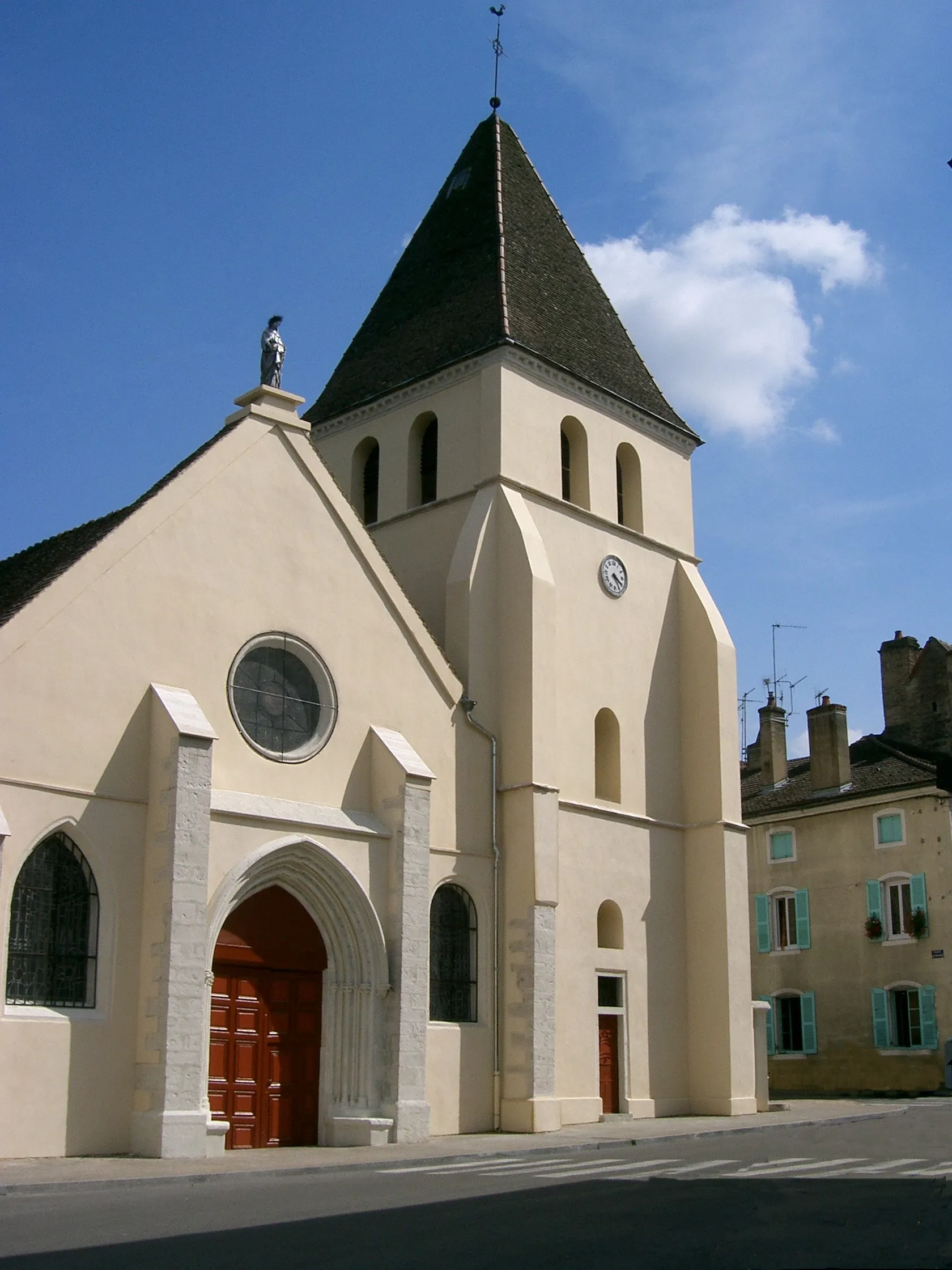 Photo showing: Verdun-sur-le-Doubs - église St Jean