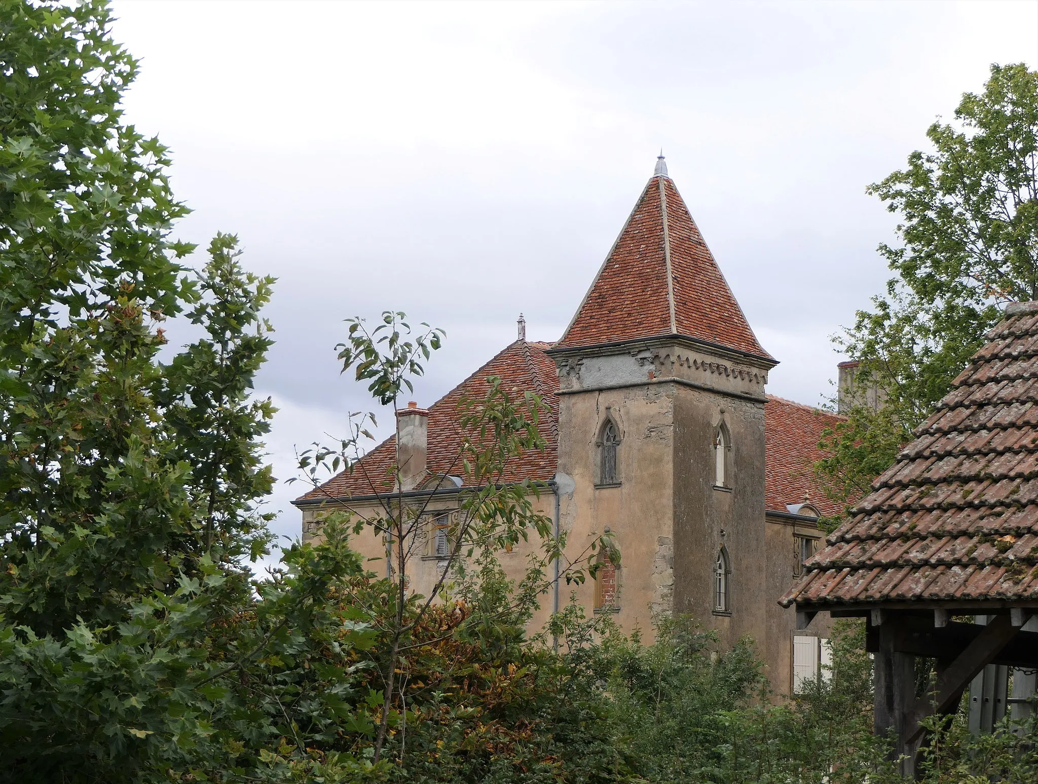 Photo showing: Vaudebarrrier,, château  de Molleron