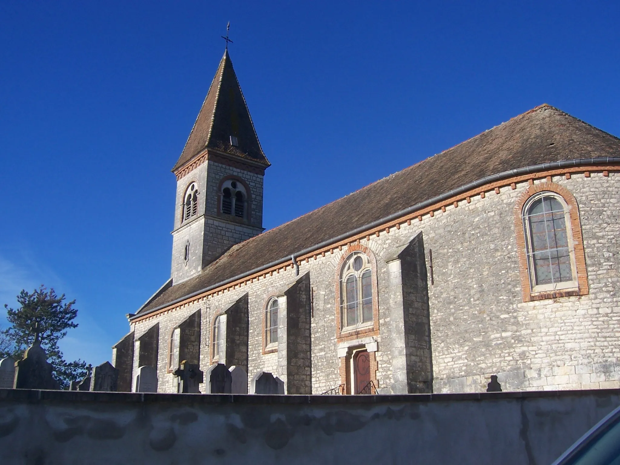 Photo showing: Église de la Nativité de la Vierge à Toutenant - IGPC IA71000944