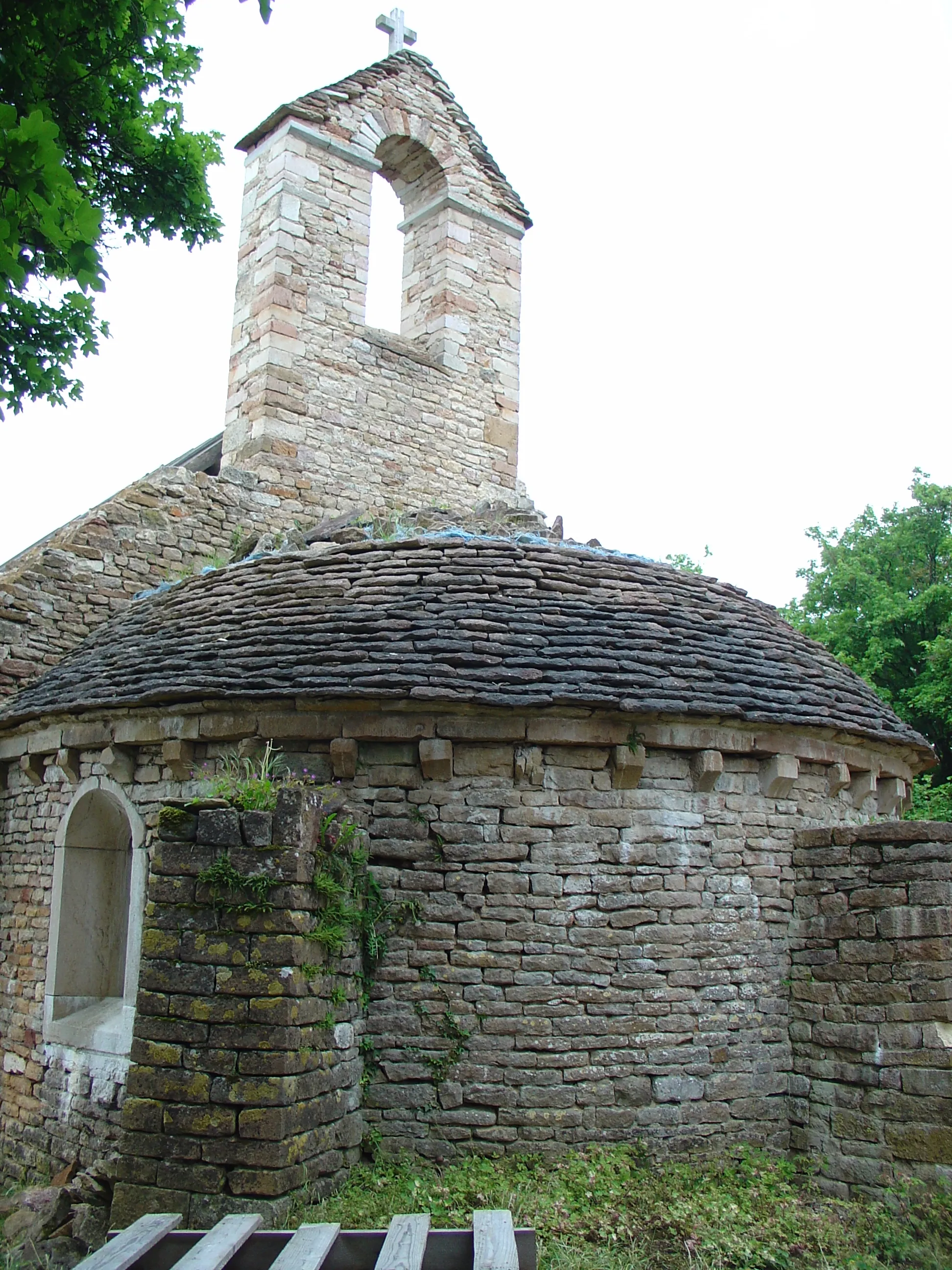 Photo showing: Saint-Criat'chapel. Verchizeuil, village of Verzé, Saône et Loire (France)