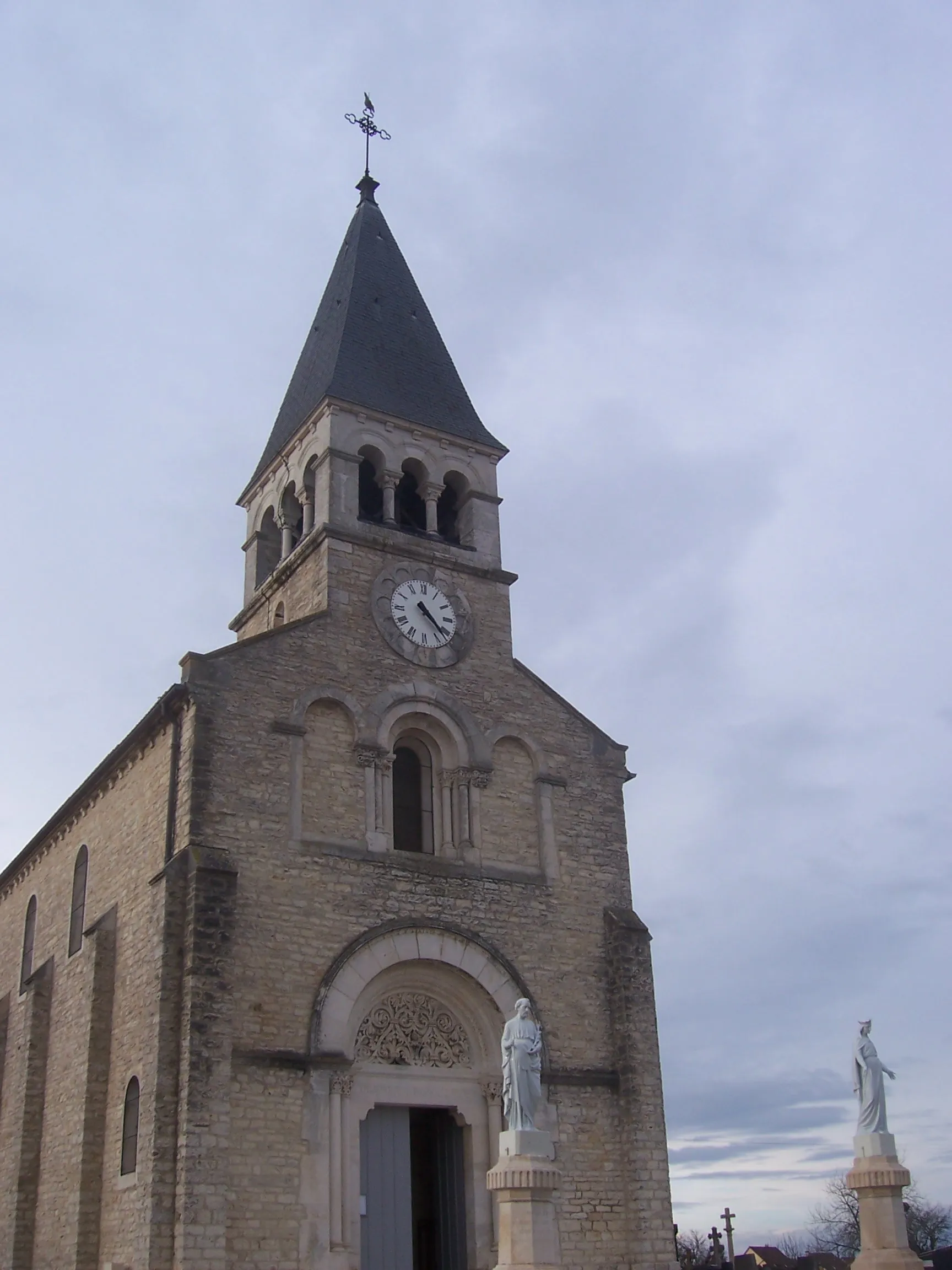 Photo showing: Virey-le-Grand church
