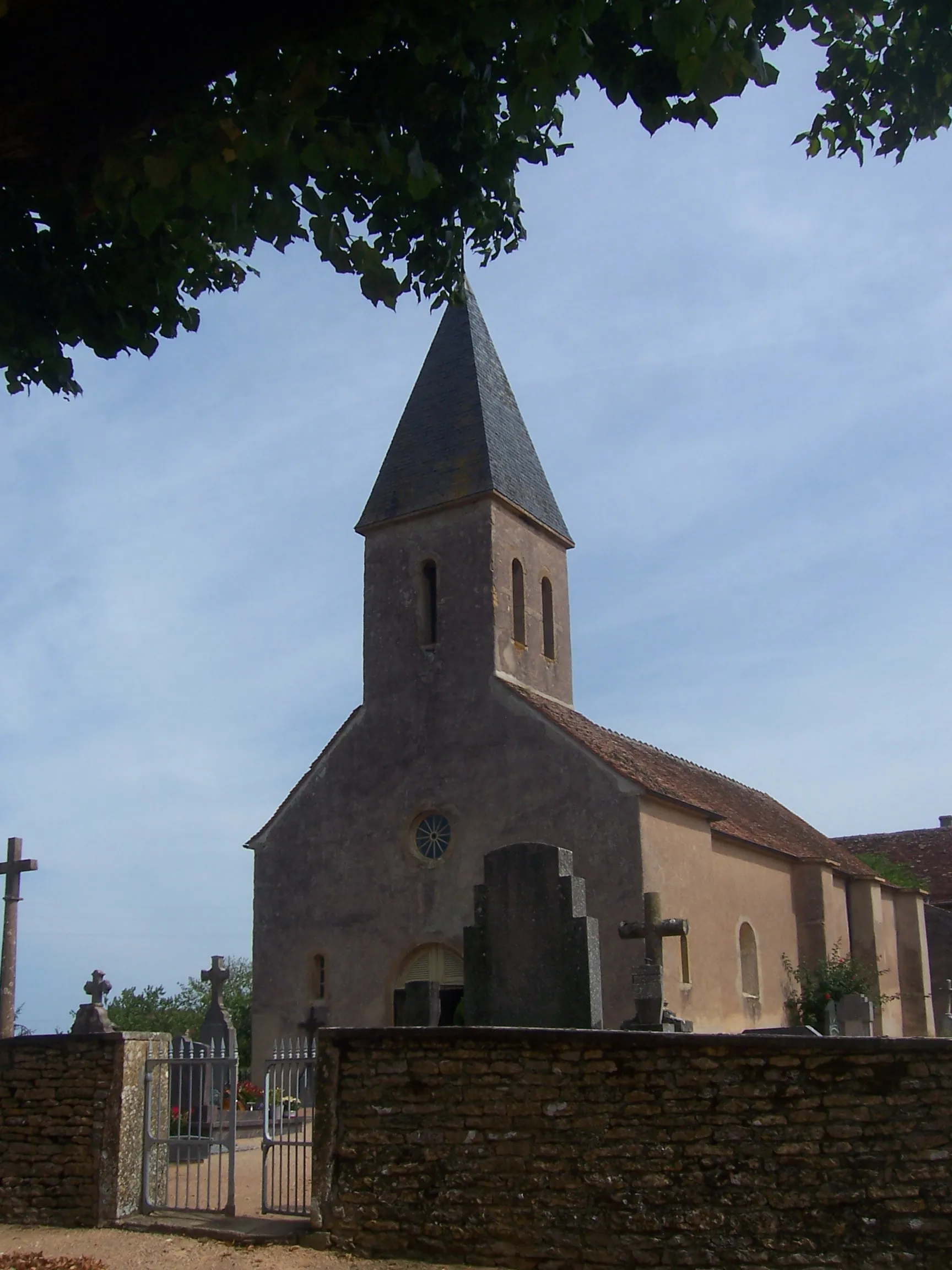 Photo showing: Eglise de Vitry-lès-Cluny