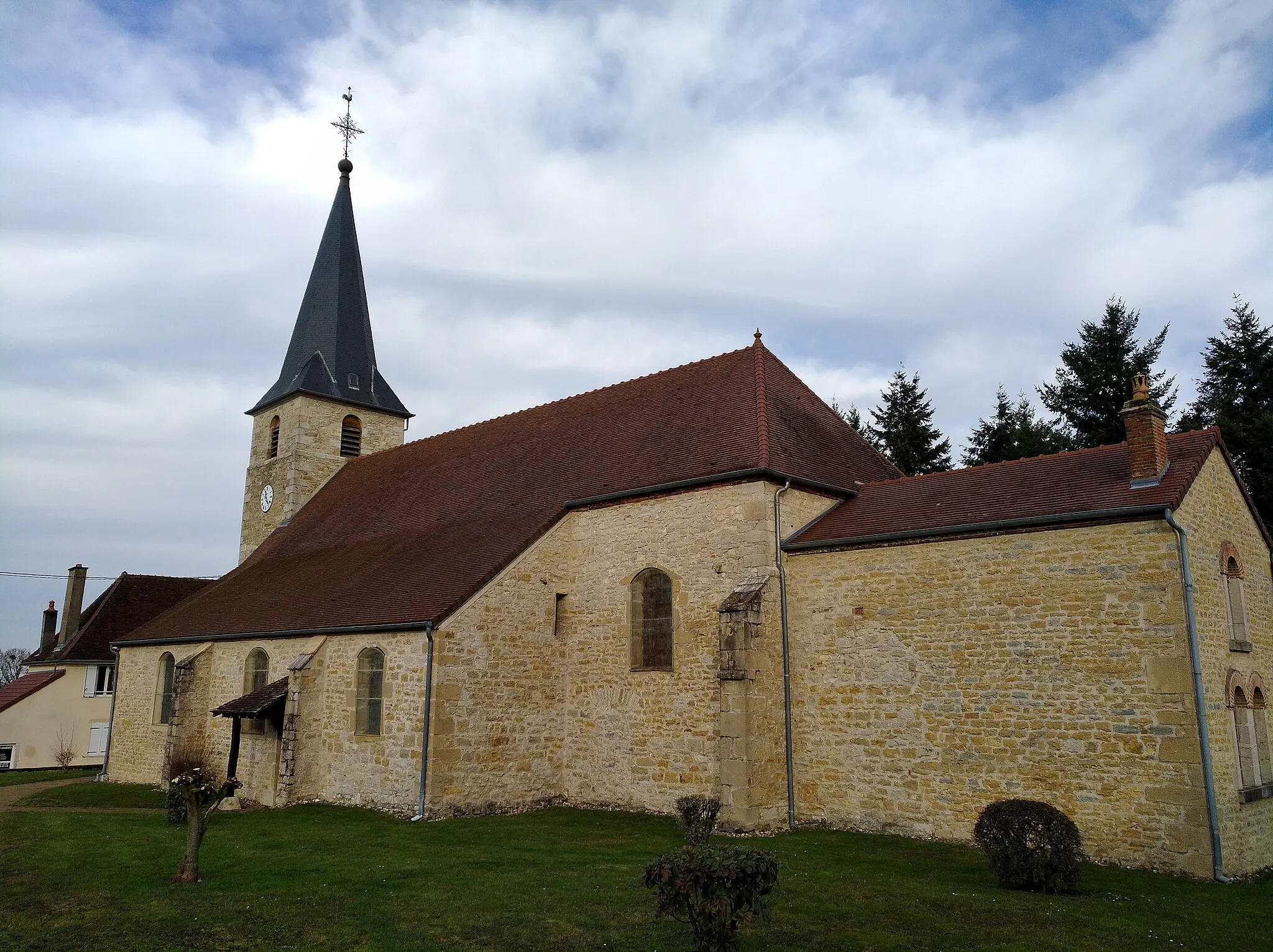 Photo showing: Asnans-Beauvoisin (Jura, France) en janvier 2018.