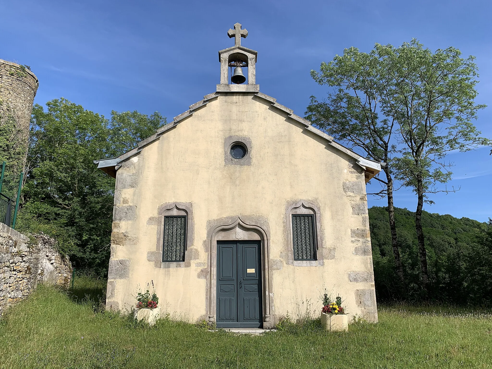 Photo showing: Chapelle Sainte-Garadoz de L'Aubépin, Les Trois-Châteaux.