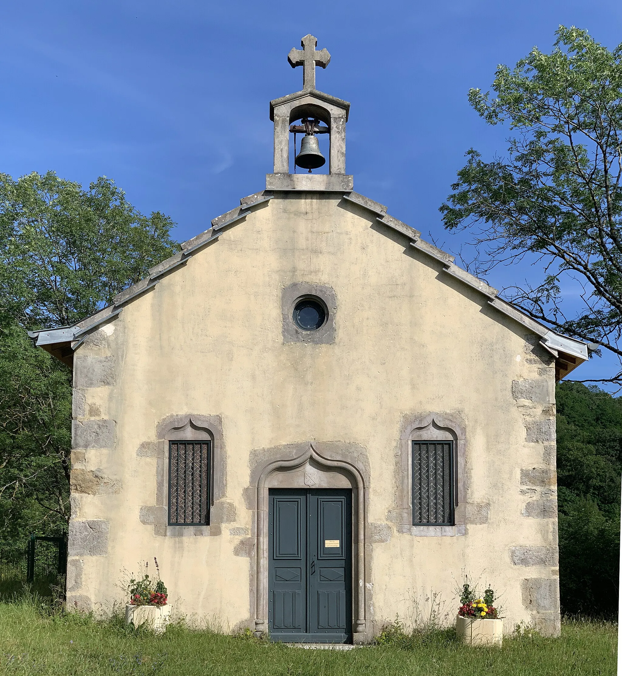 Photo showing: Chapelle Sainte-Garadoz de L'Aubépin, Les Trois-Châteaux.