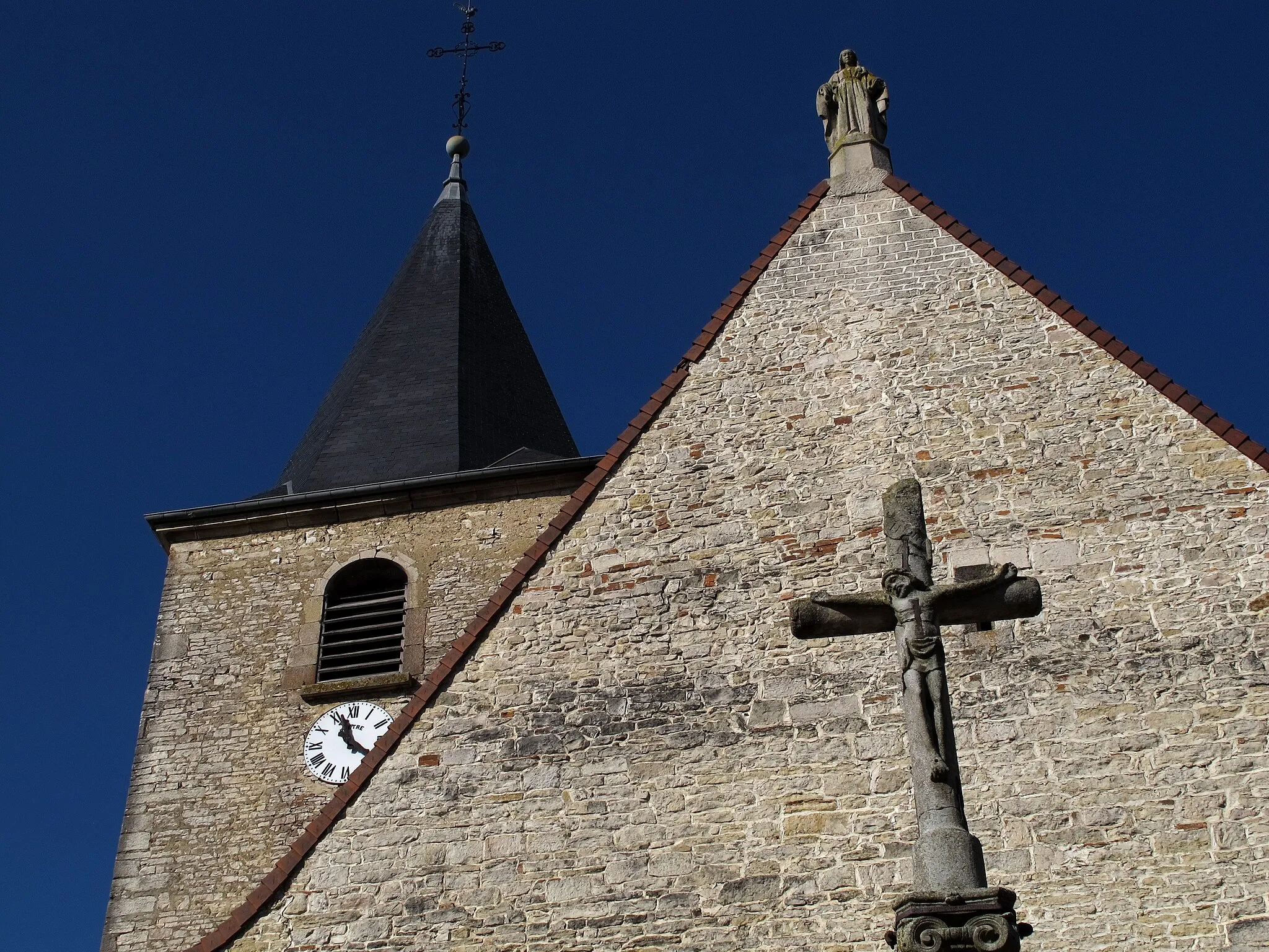 Photo showing: Longwy sur le Doubs. Église de l'Assomption-de-Notre-Dame.