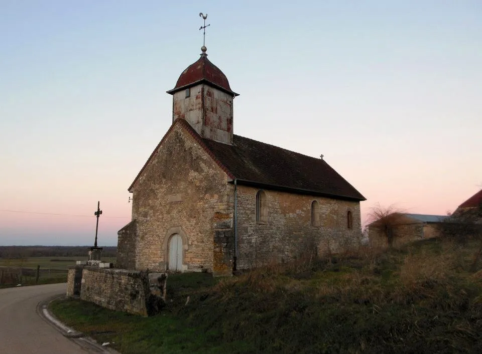 Photo showing: Chapelle Saint-Michel, Rue de la Chapelle, au hameau de Chassey, à Mutigney (Jura).