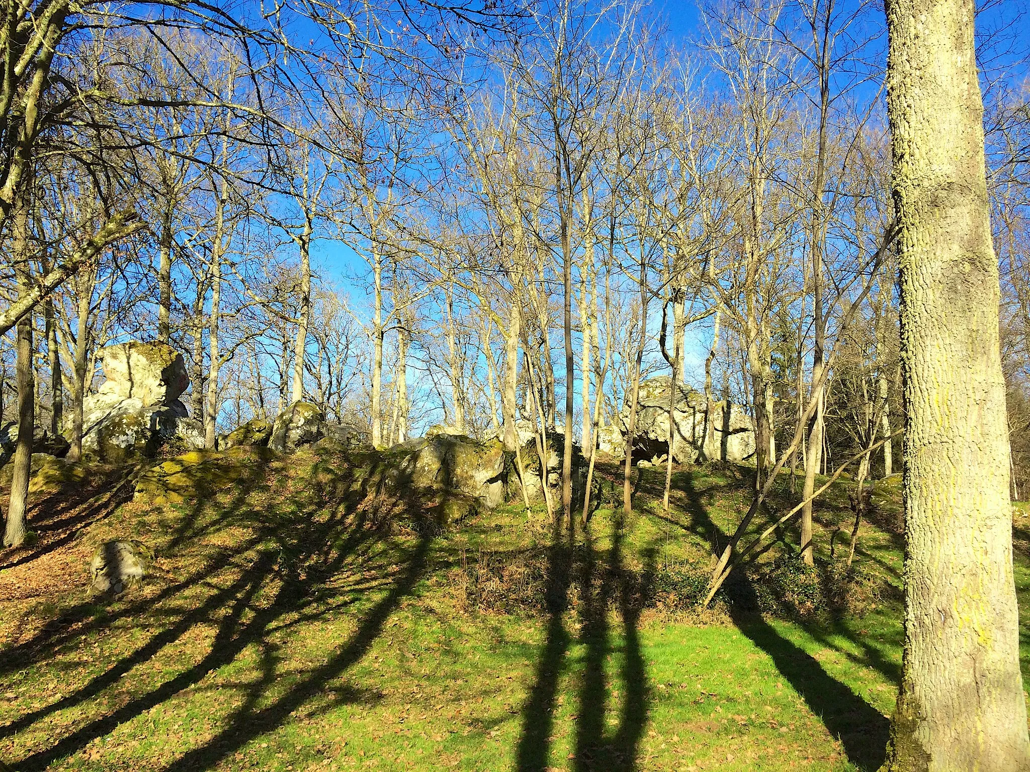 Photo showing: Le cromlech de la Roche au Diable, Les Bordes, Yonne.