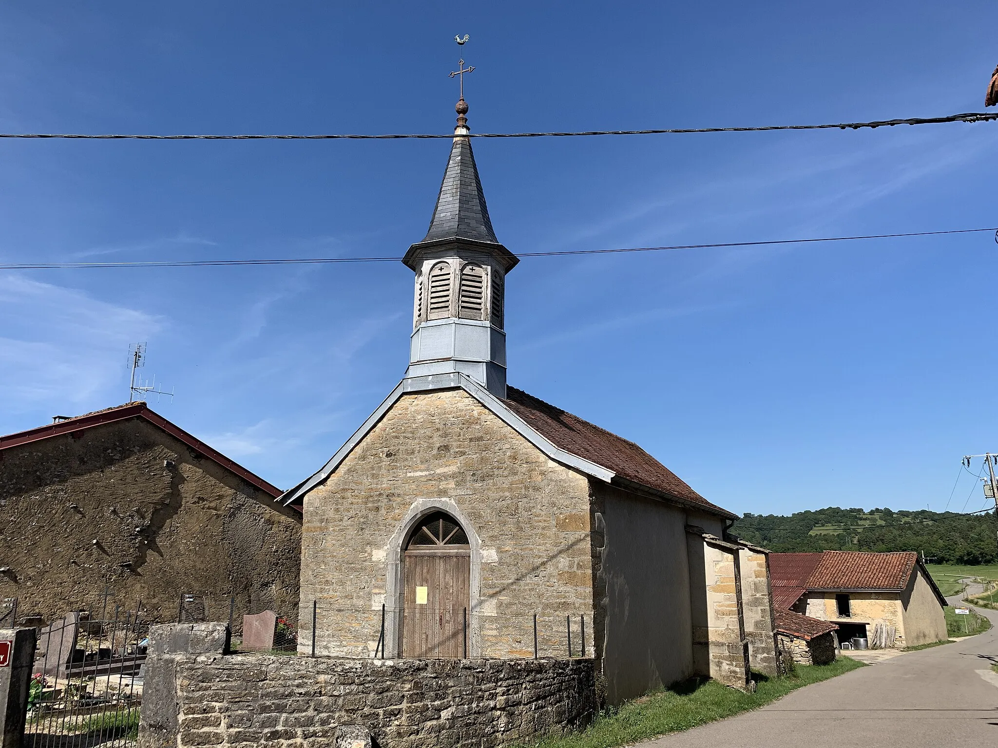 Photo showing: Chapelle Saint-Léger de Civria, Val-Suran.