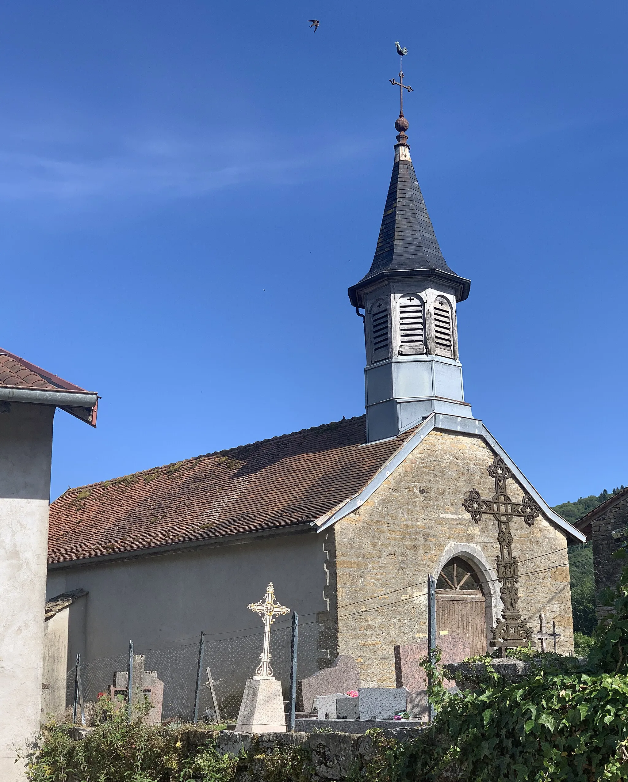 Photo showing: Chapelle Saint-Léger de Civria, Val-Suran.