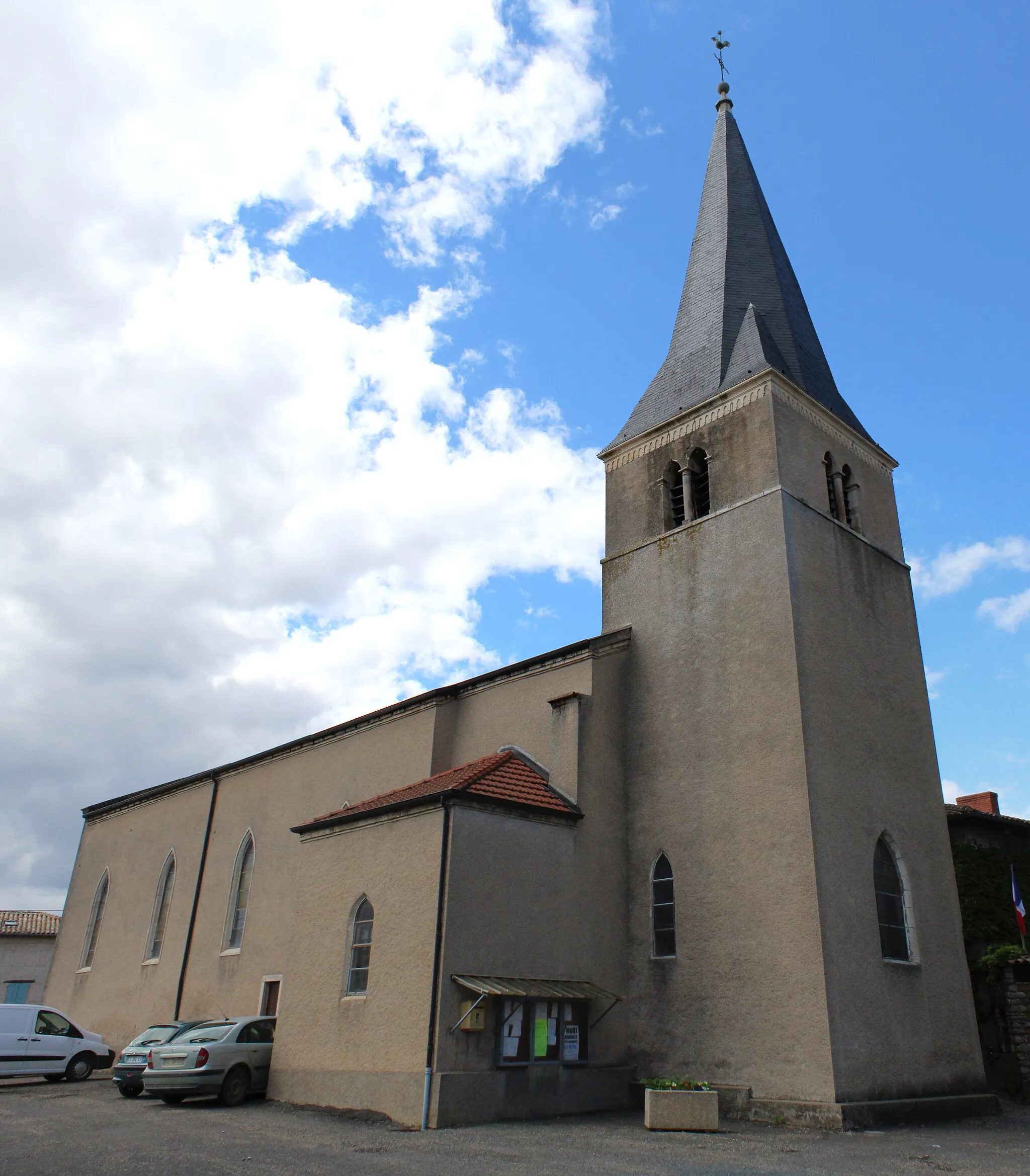 Photo showing: Église Saint-Martin de Peyzieux-sur-Saône.