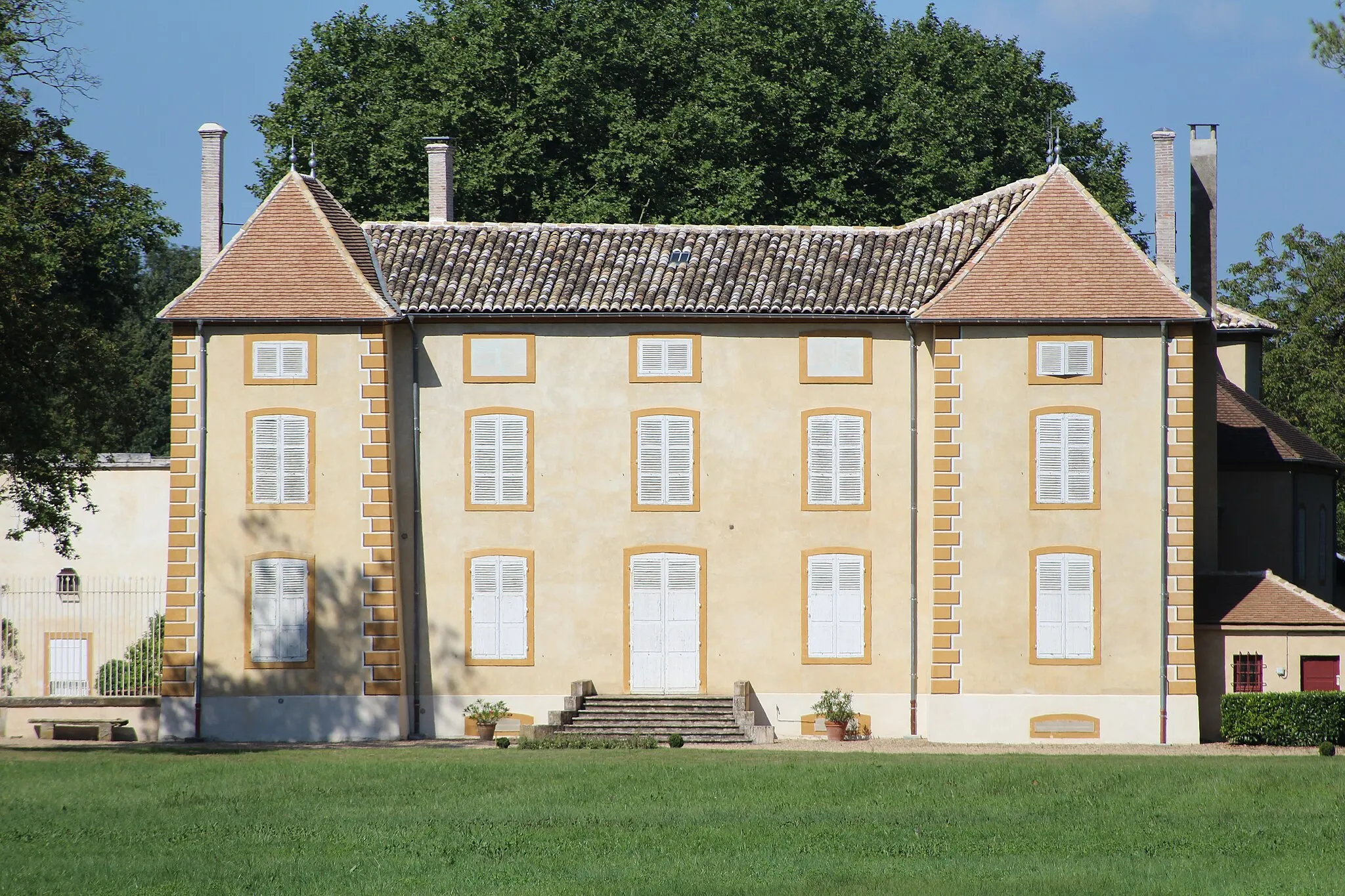 Photo showing: Château de la Falconnière à Saint-André-d'Huiriat.