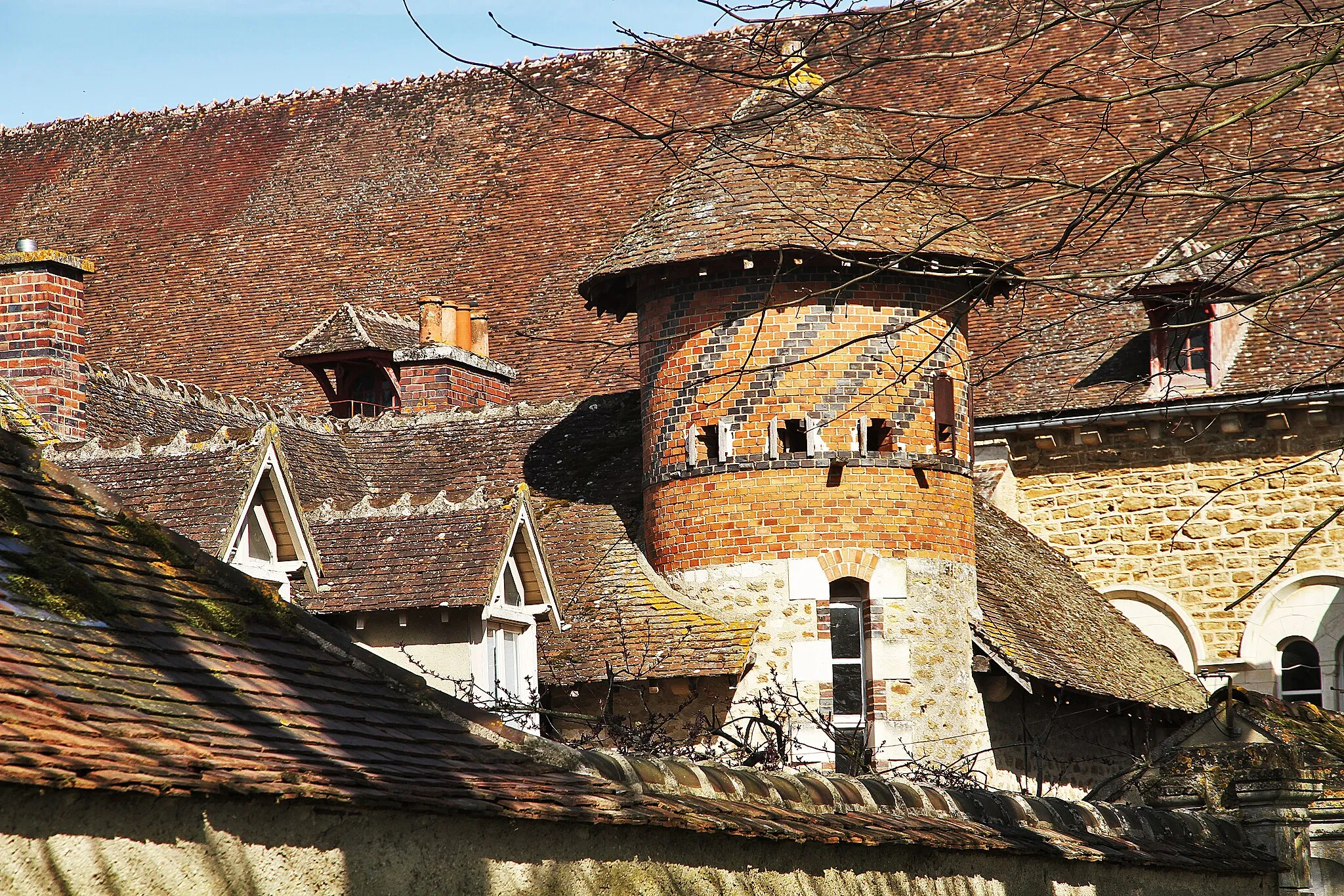 Photo showing: Colombier de l'abbaye de Pontigny