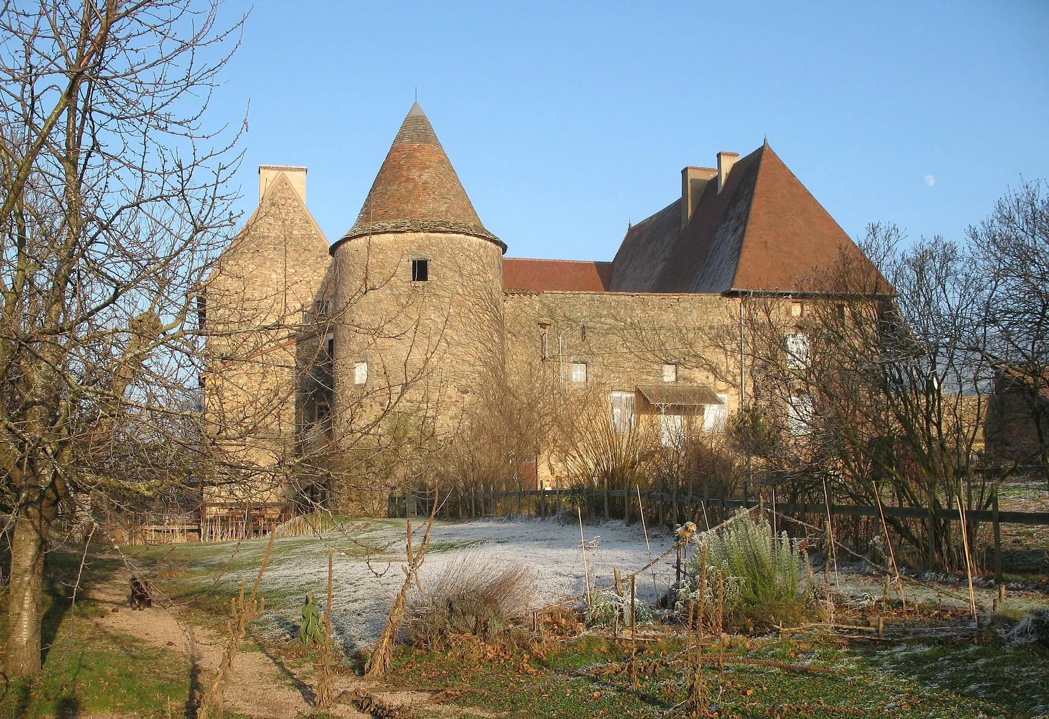 Photo showing: château de Corcelle - Bourgvilain (Saône-et-Loire)