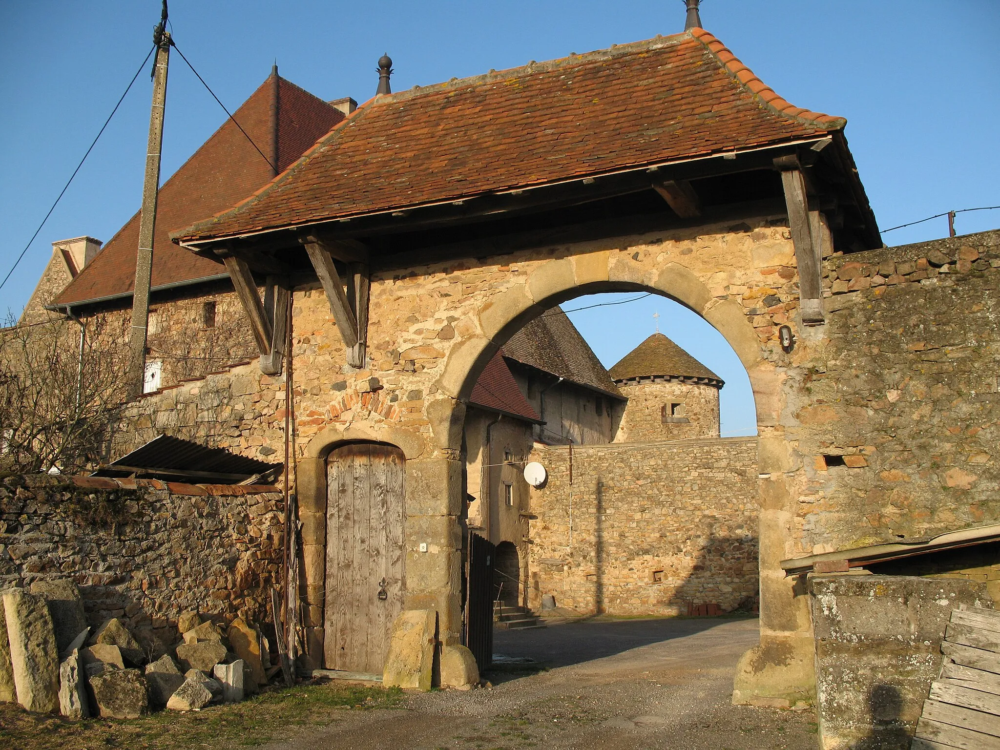 Photo showing: château de Corcelle - Bourgvilain (Saône-et-Loire)