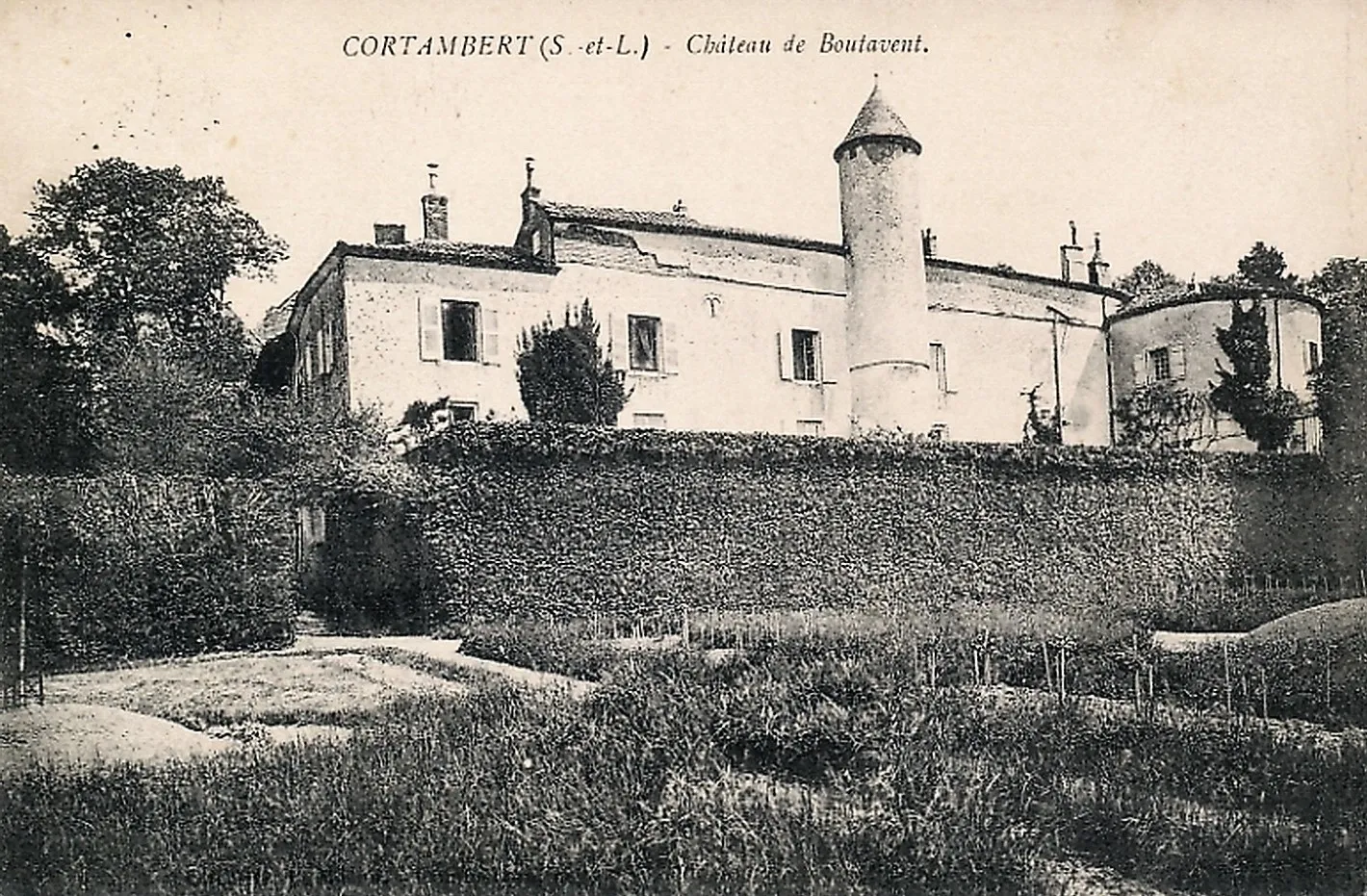 Photo showing: Le château de Boutavant de Cortambert Saône-et-Loire