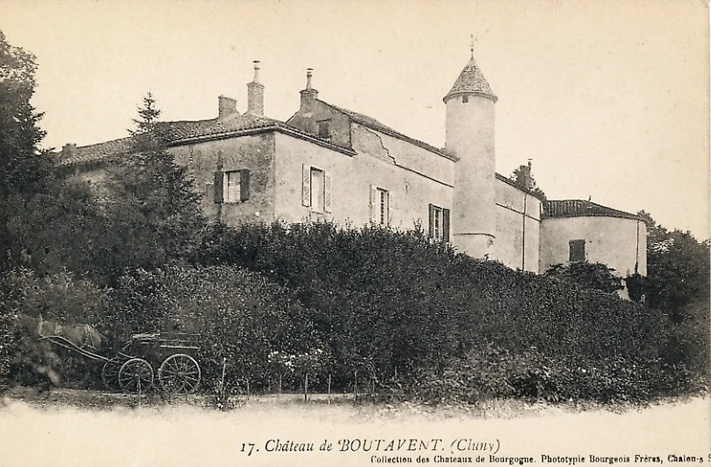 Photo showing: Le château de Boutavant de Cortambert Saône-et-Loire