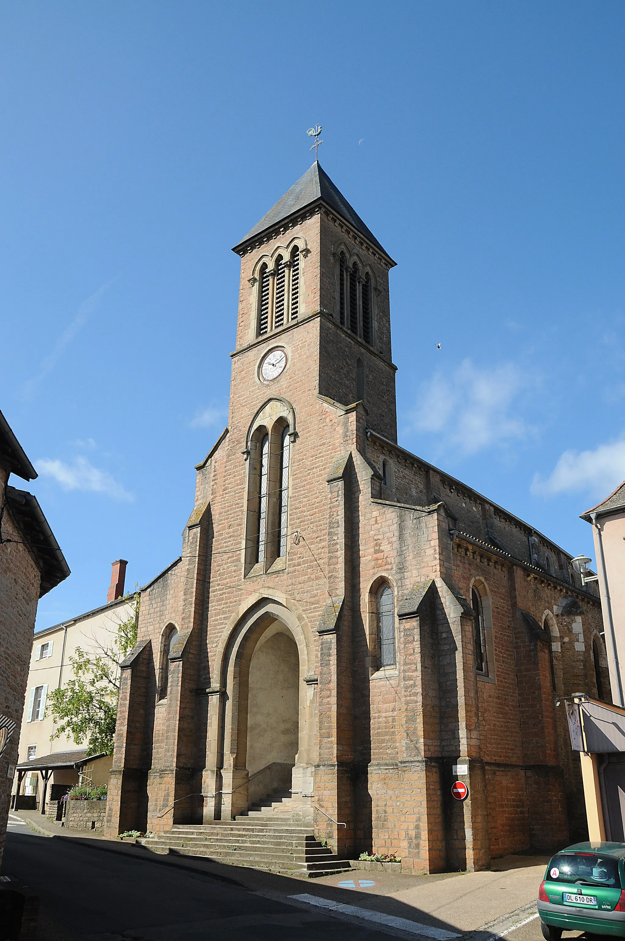 Photo showing: L église de Prissé