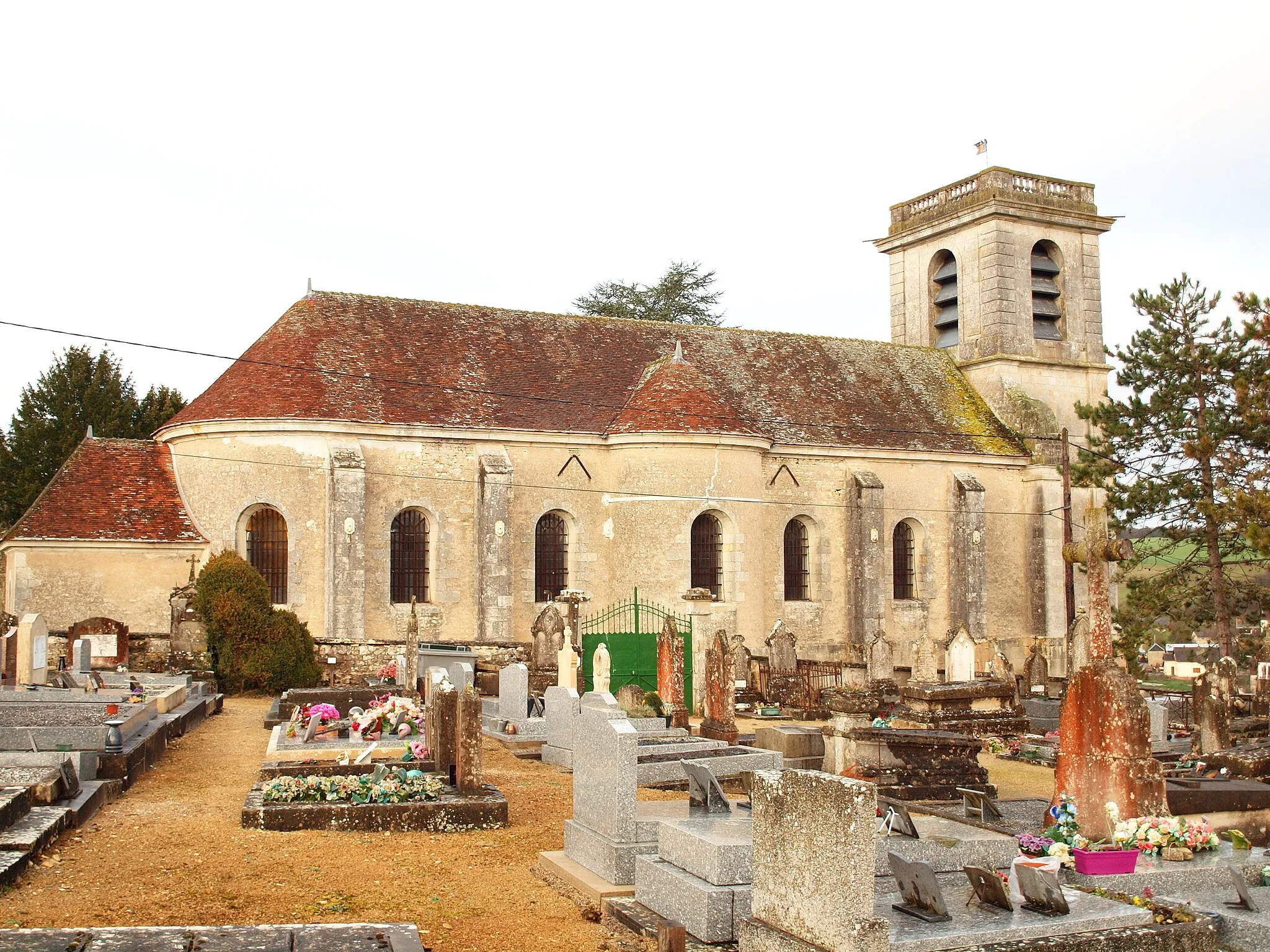 Photo showing: Andryes (Yonne, France) ; église