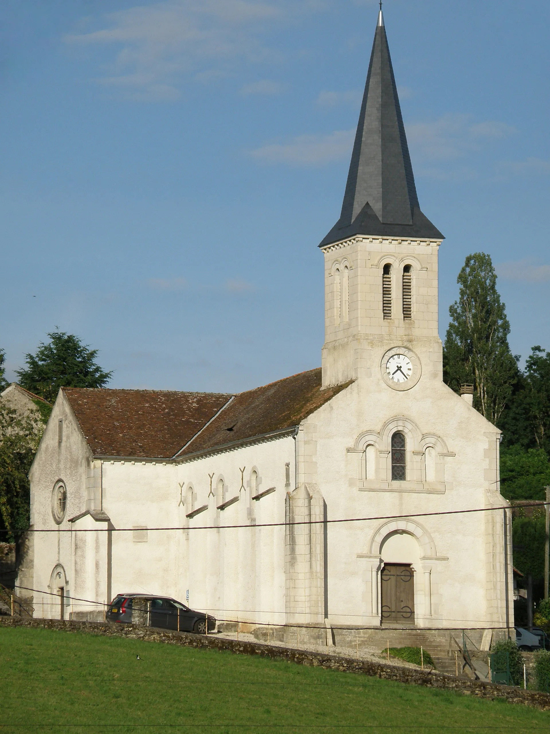 Photo showing: Change (Saône-et-Loire, France). Église Saint-Roch (XXe siècle).