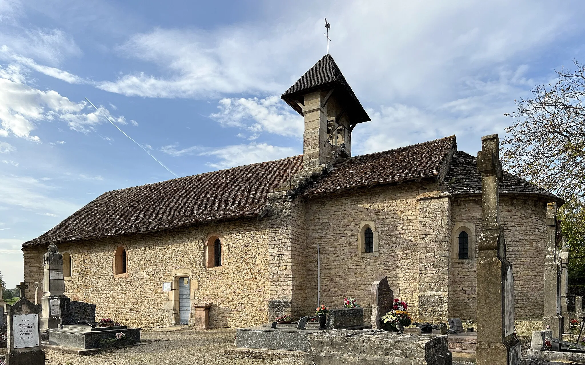 Photo showing: Église de la Conversion de Saint-Paul, La Frette en Saône-et-Loire.