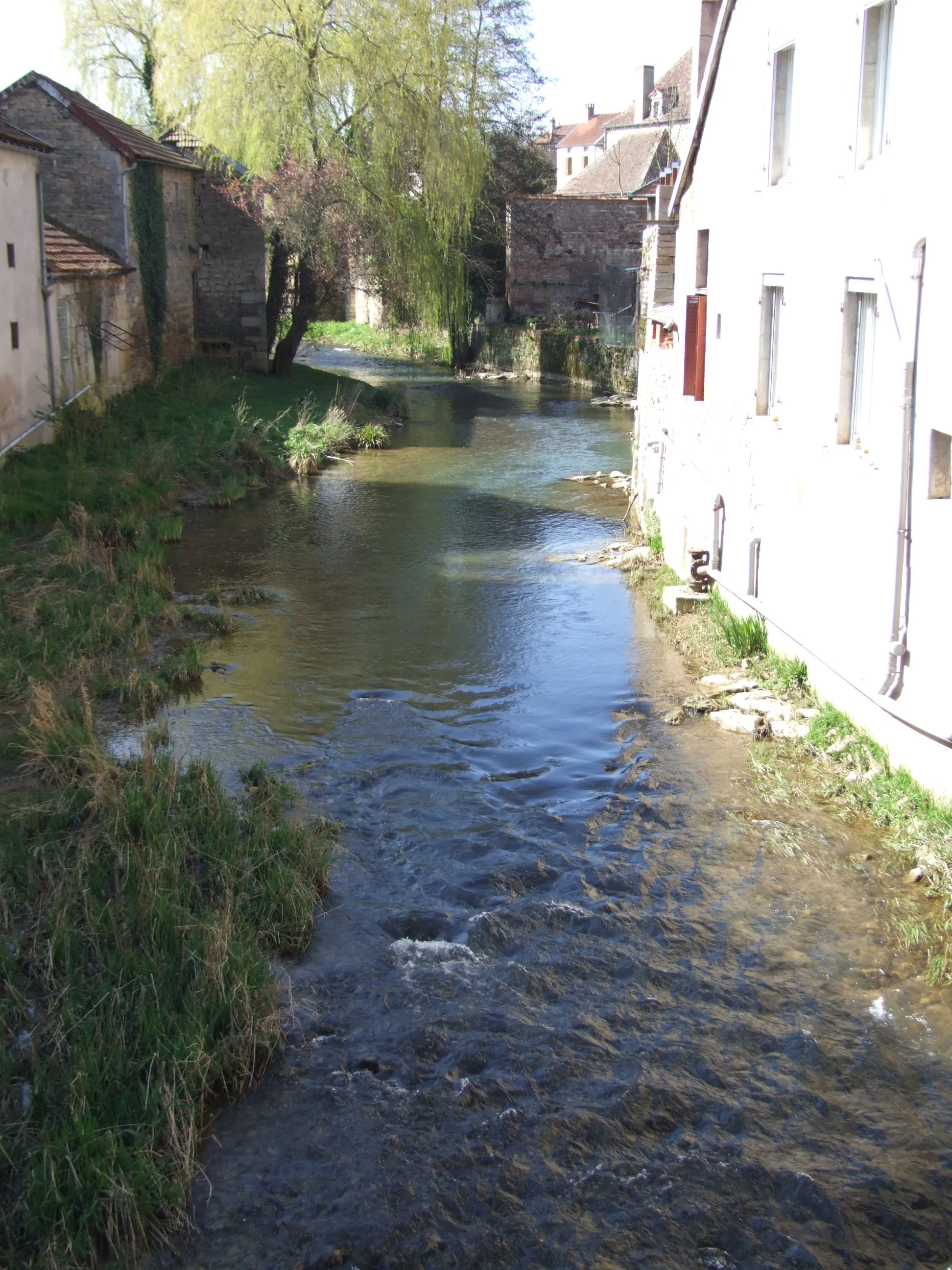 Photo showing: Brenne river, Vitteaux,  Burgundy, FRANCE