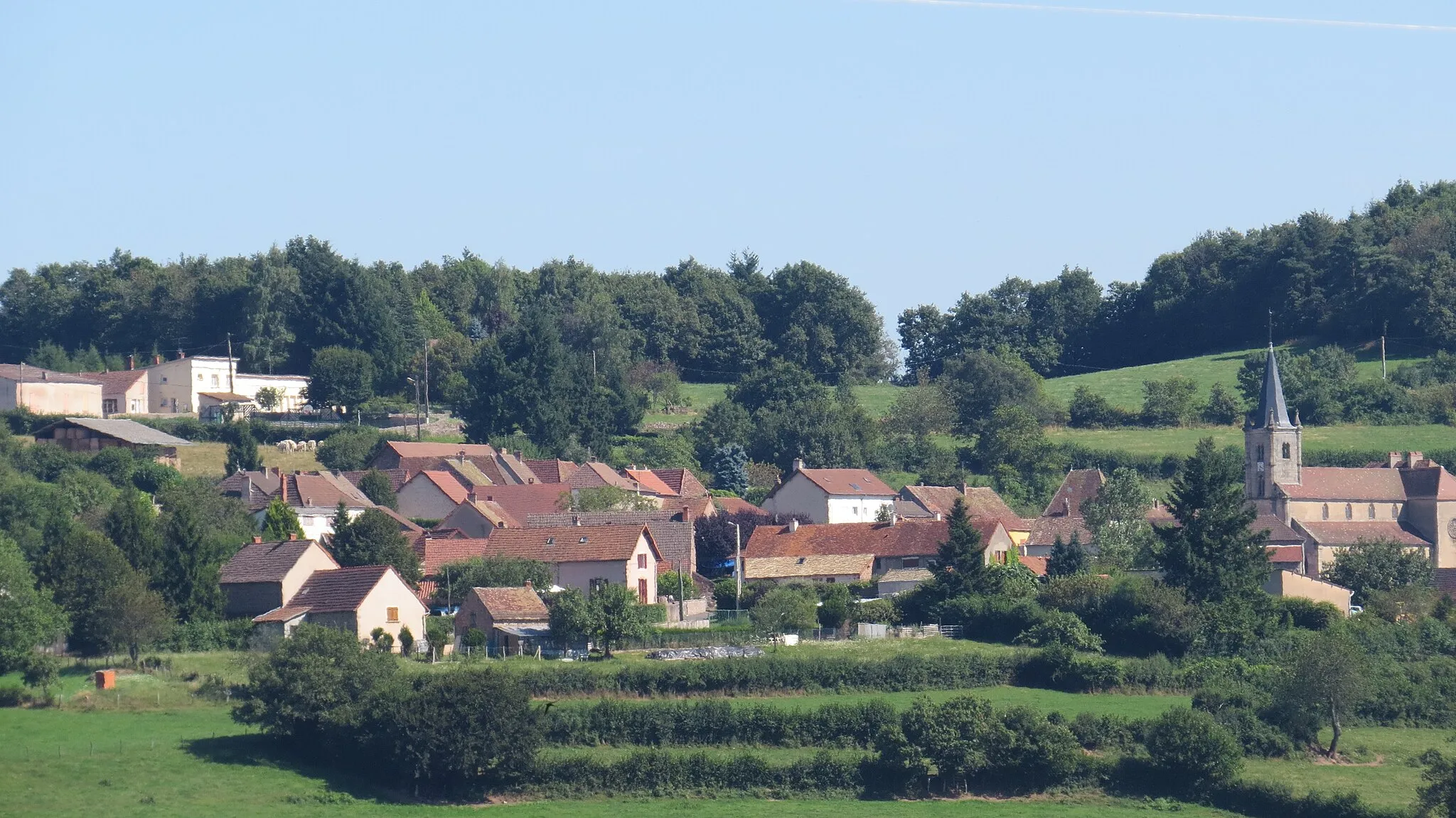 Photo showing: Village de Beaubery en Saône et Loire, Bourgogne