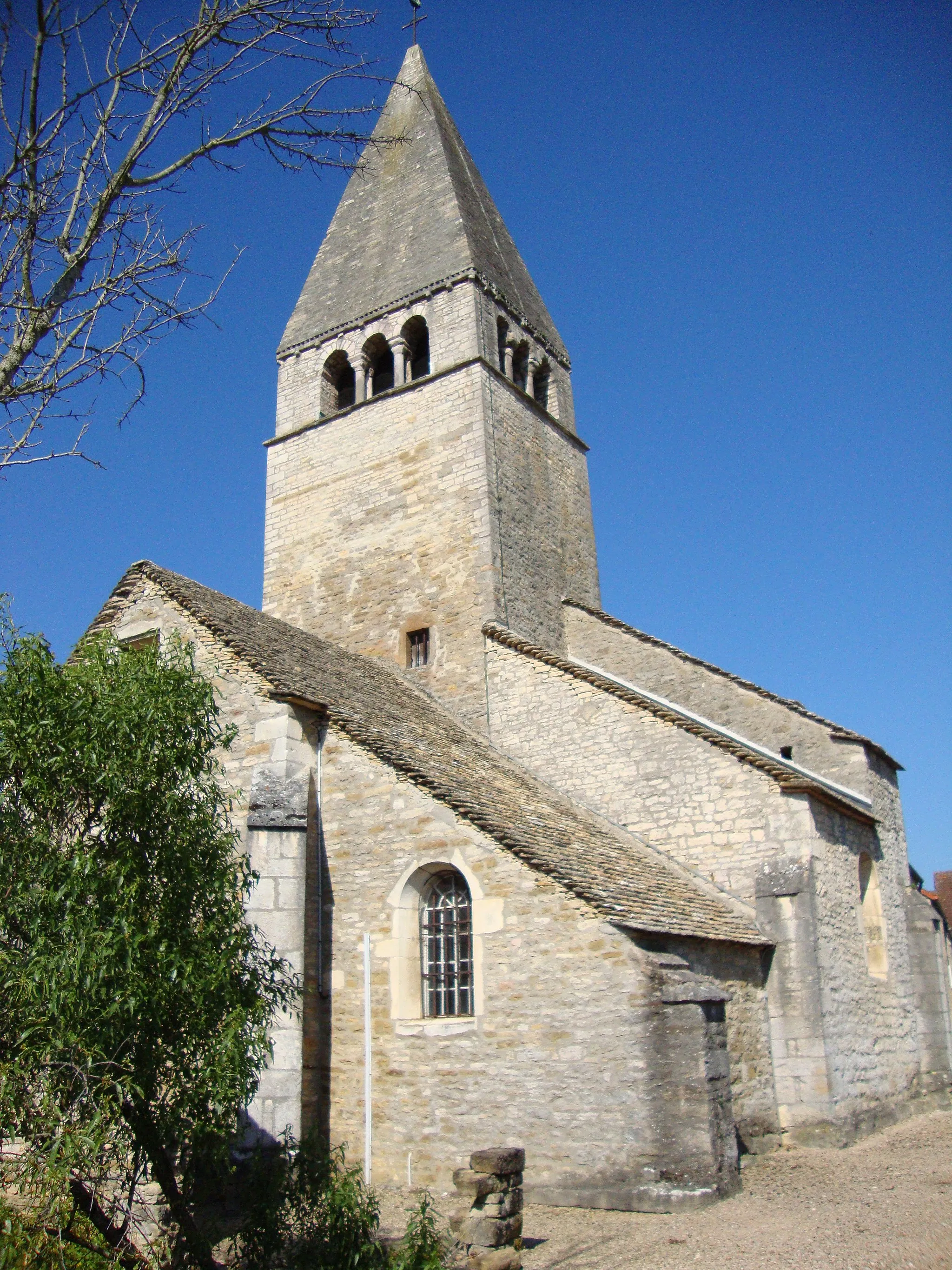 Photo showing: Jambles (Saône-et-Loire, Fr) church