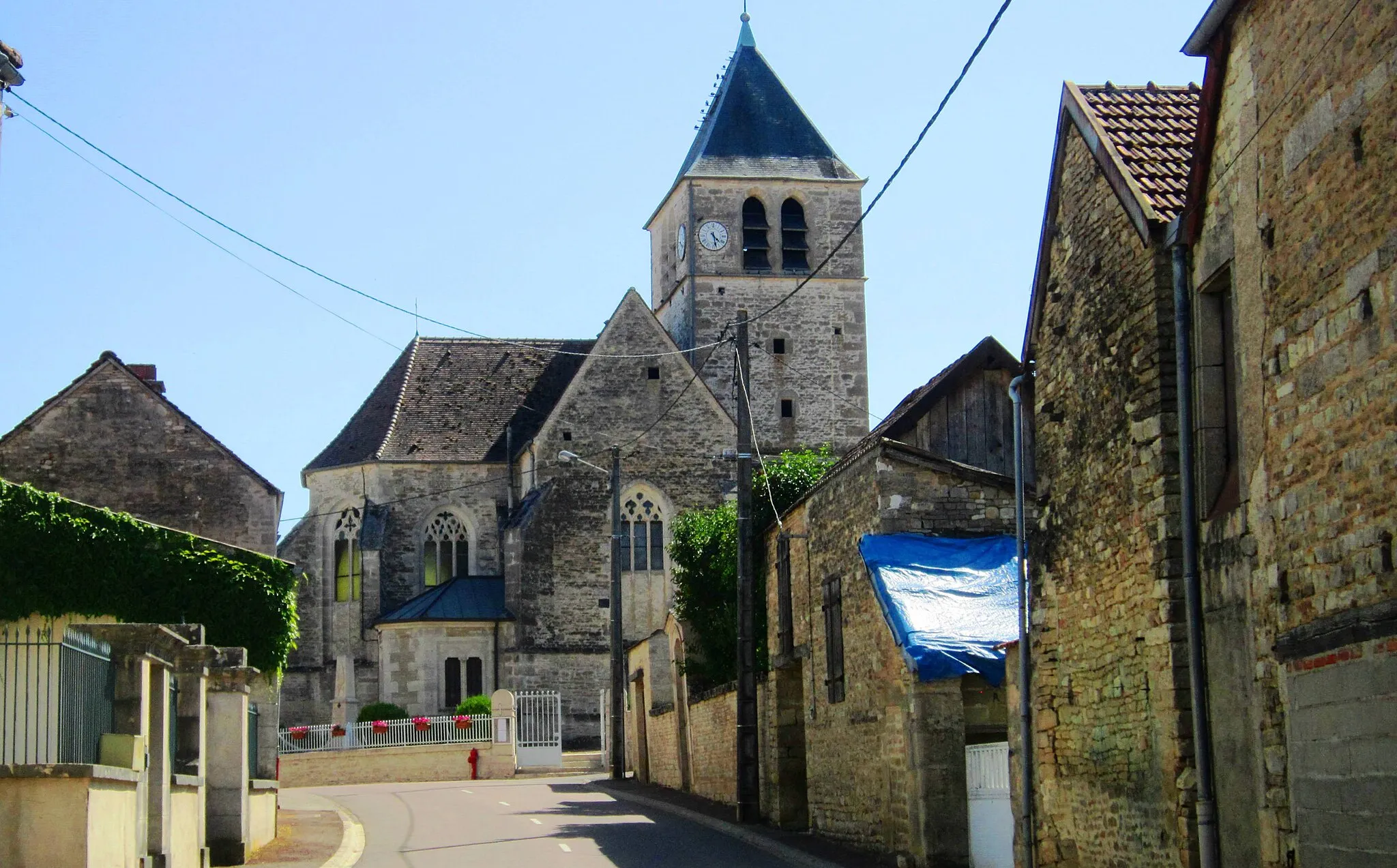 Photo showing: Eglise de Bouix (Côte-d'Or)