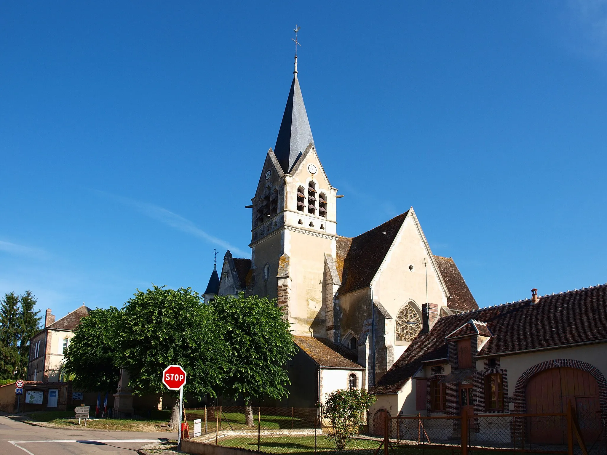 Photo showing: Villiers-sur-Tholon (Yonne, France)