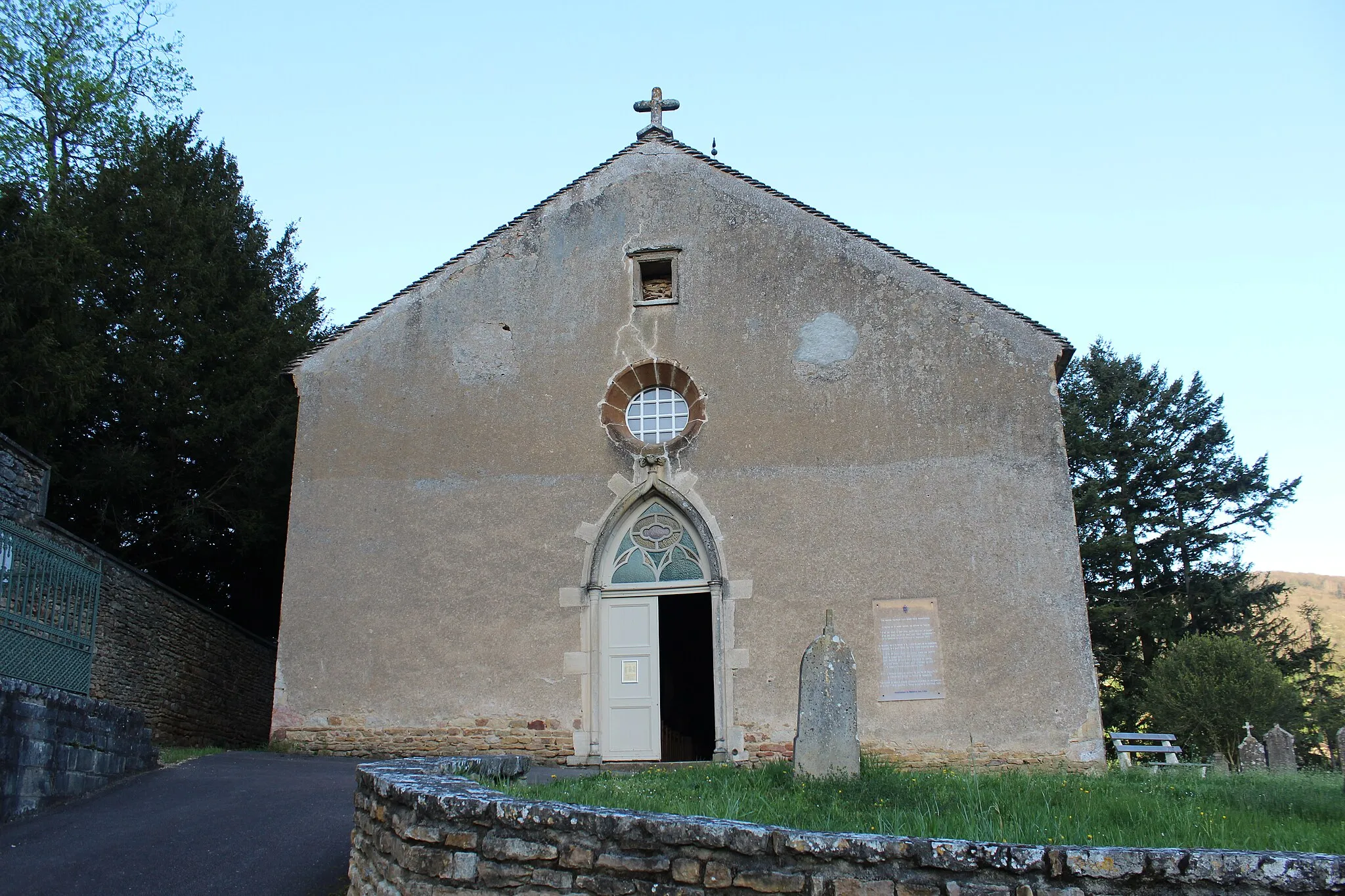 Photo showing: Église Saint-Donat de Saint-Point.