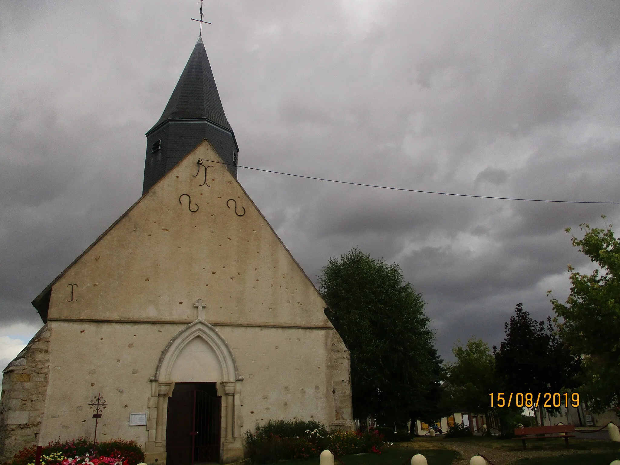 Photo showing: Église Saint-Martin de Saint-Martin-d'Ordon.