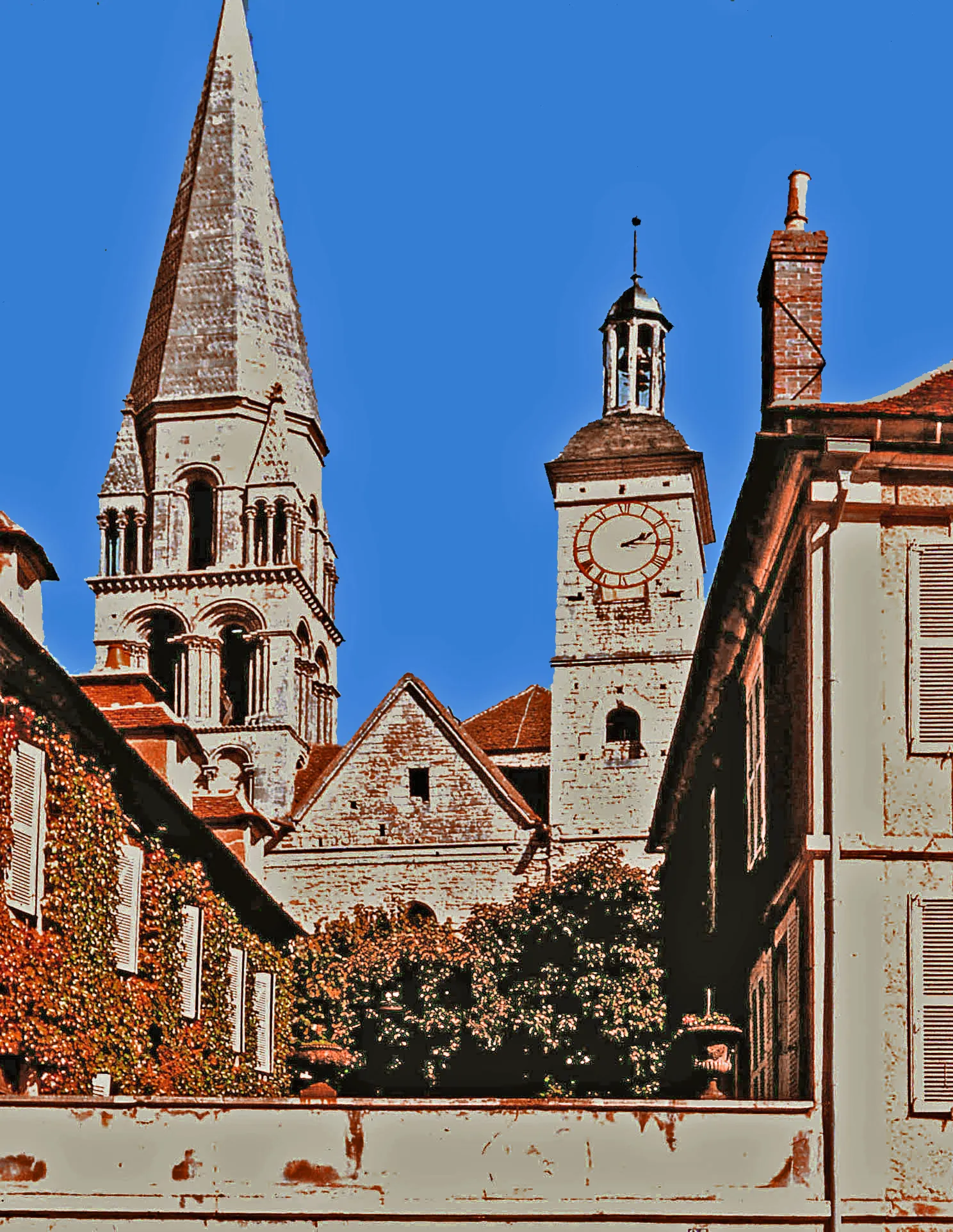 Photo showing: This building is indexed in the base Mérimée, a database of architectural heritage maintained by the French Ministry of Culture, under the reference PA00113928 .