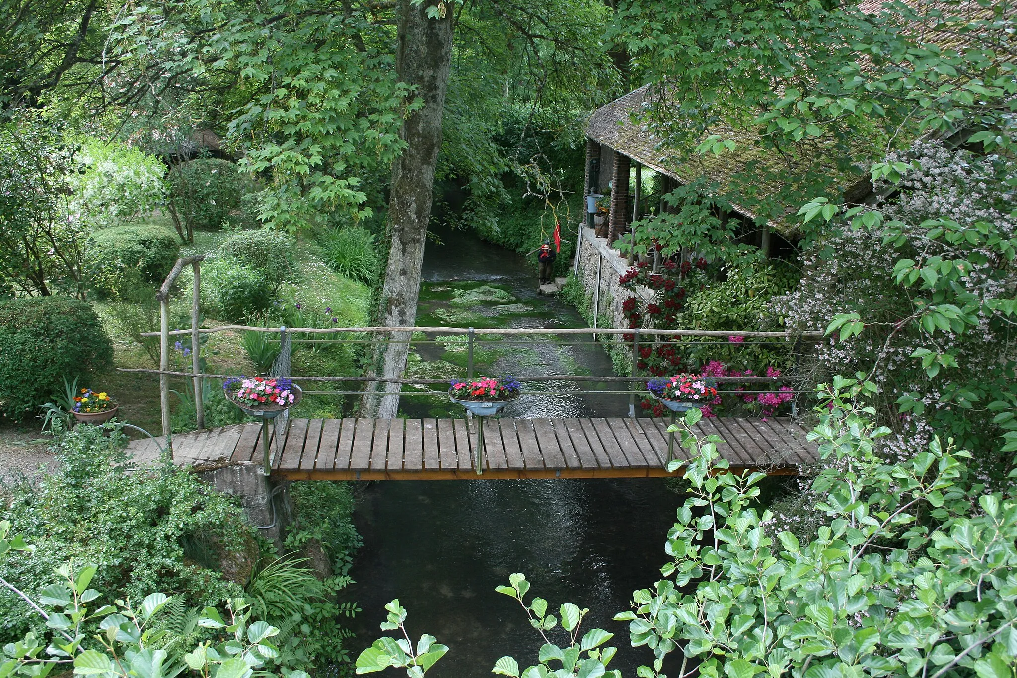 Photo showing: L'Orvanne à Blennes (Seine-et-Marne, région Île-de-France)