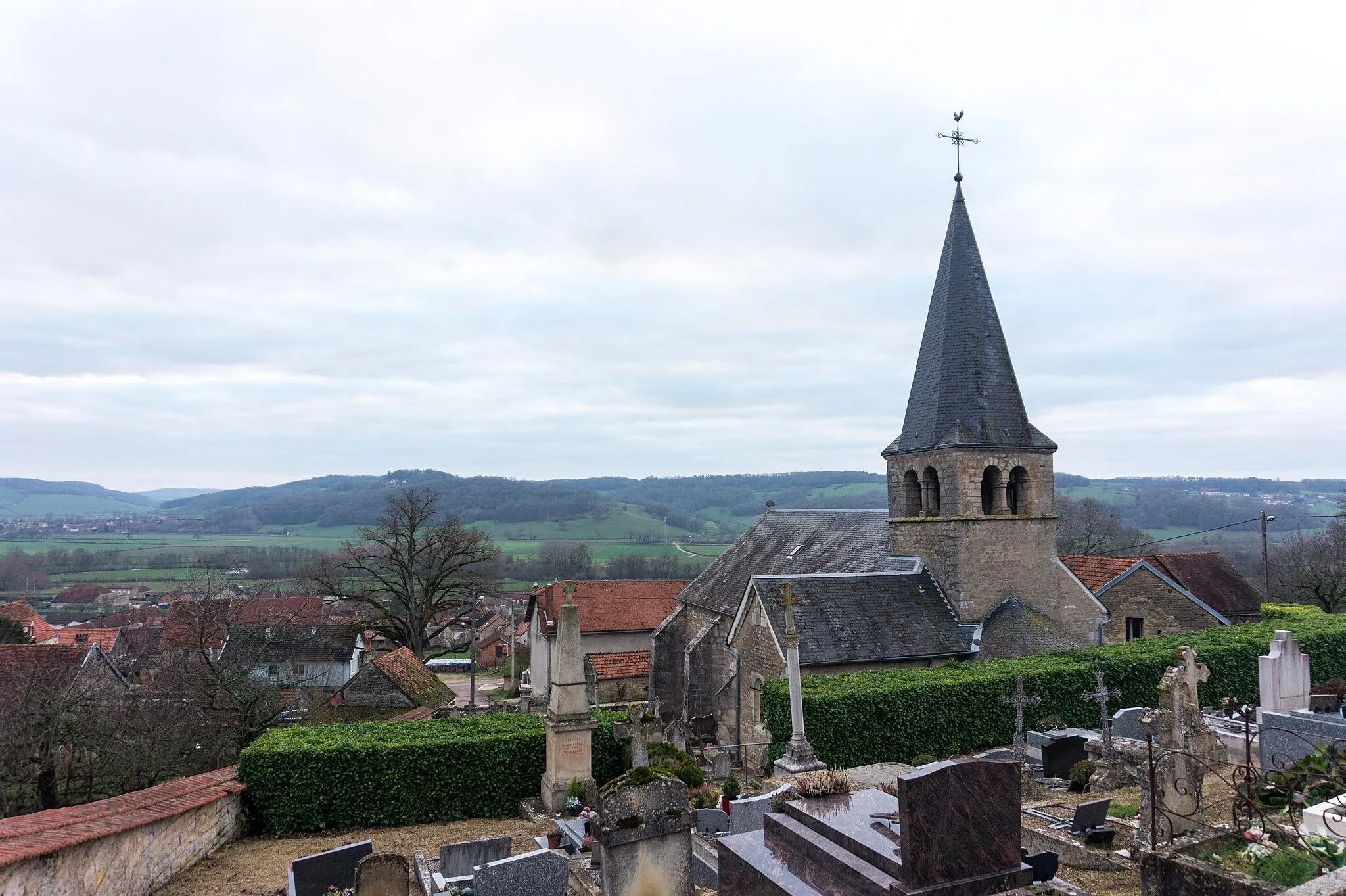 Photo showing: Vue sur Seigny depuis le cimetière