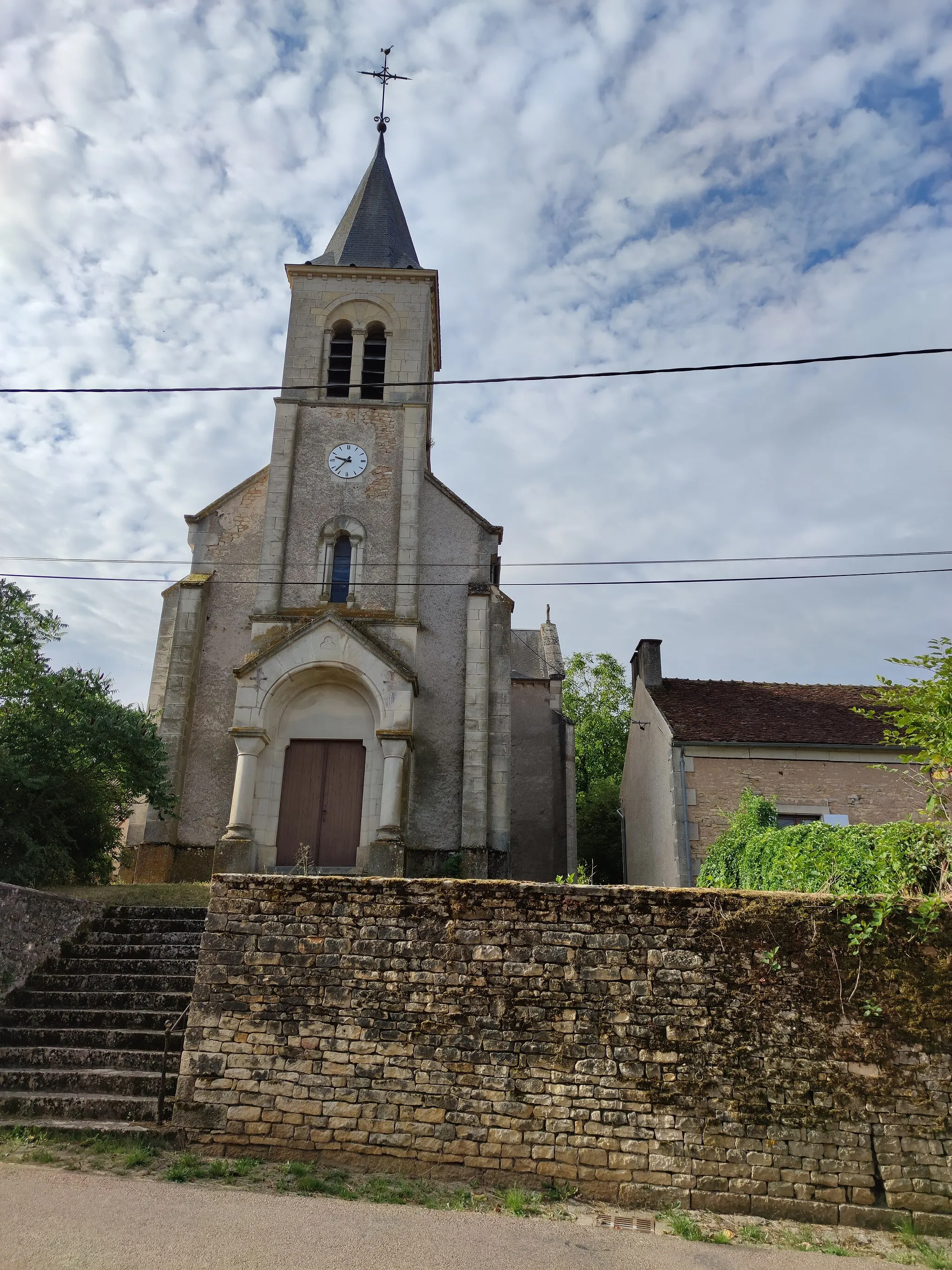 Photo showing: Eglise de Taconnay (Nièvre).