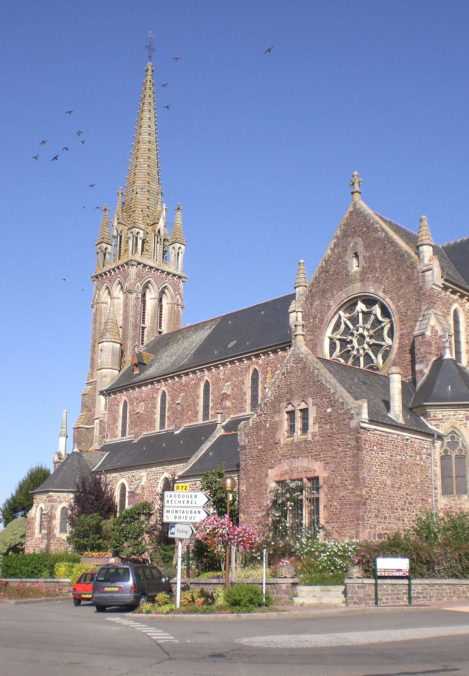 Photo showing: Church of Bédée