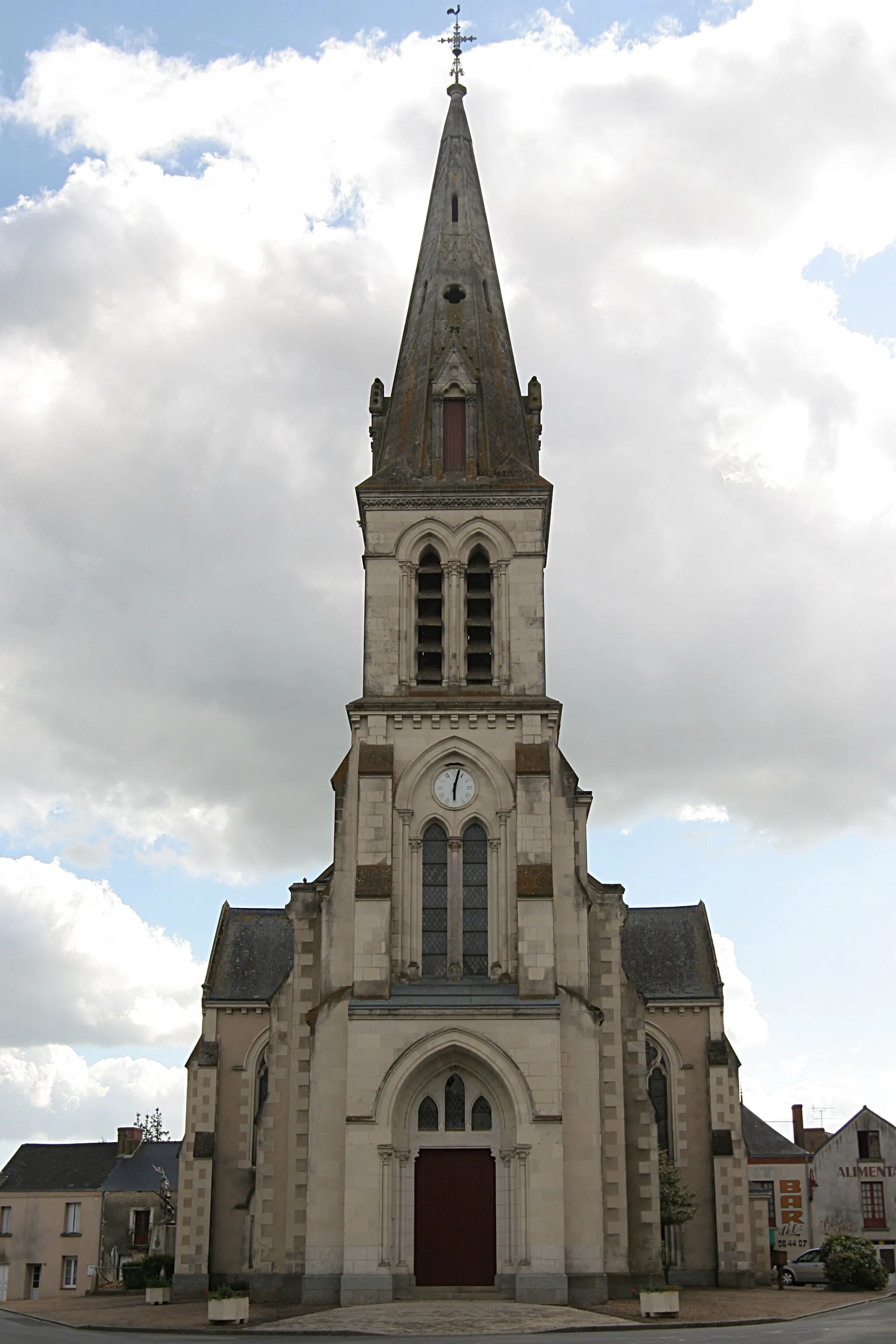 Photo showing: Église de Senonnes.